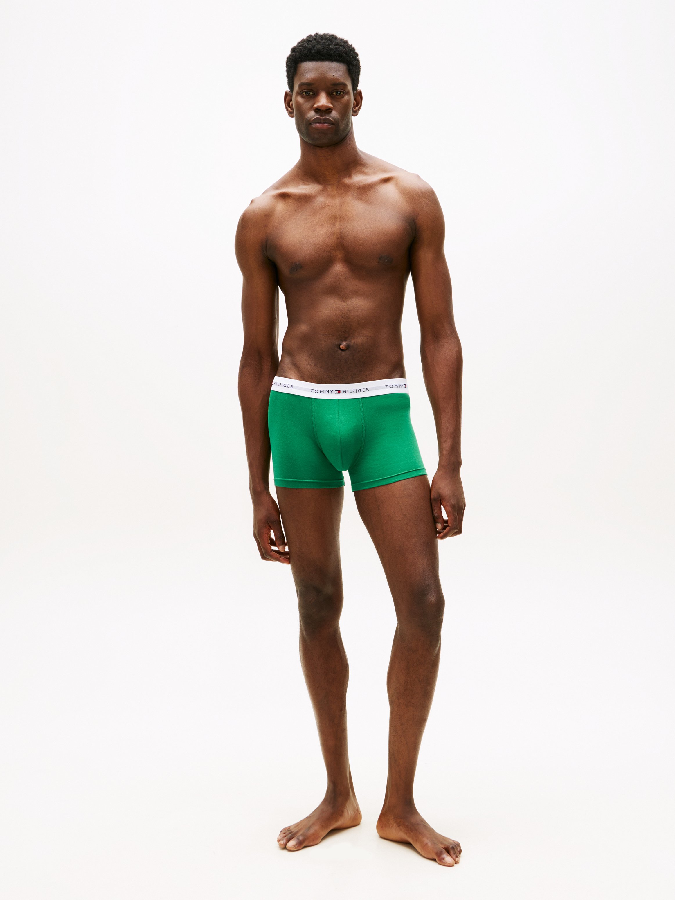 Setje met 3 boxershorts | katoenblend TOMMY HILFIGER Blauw