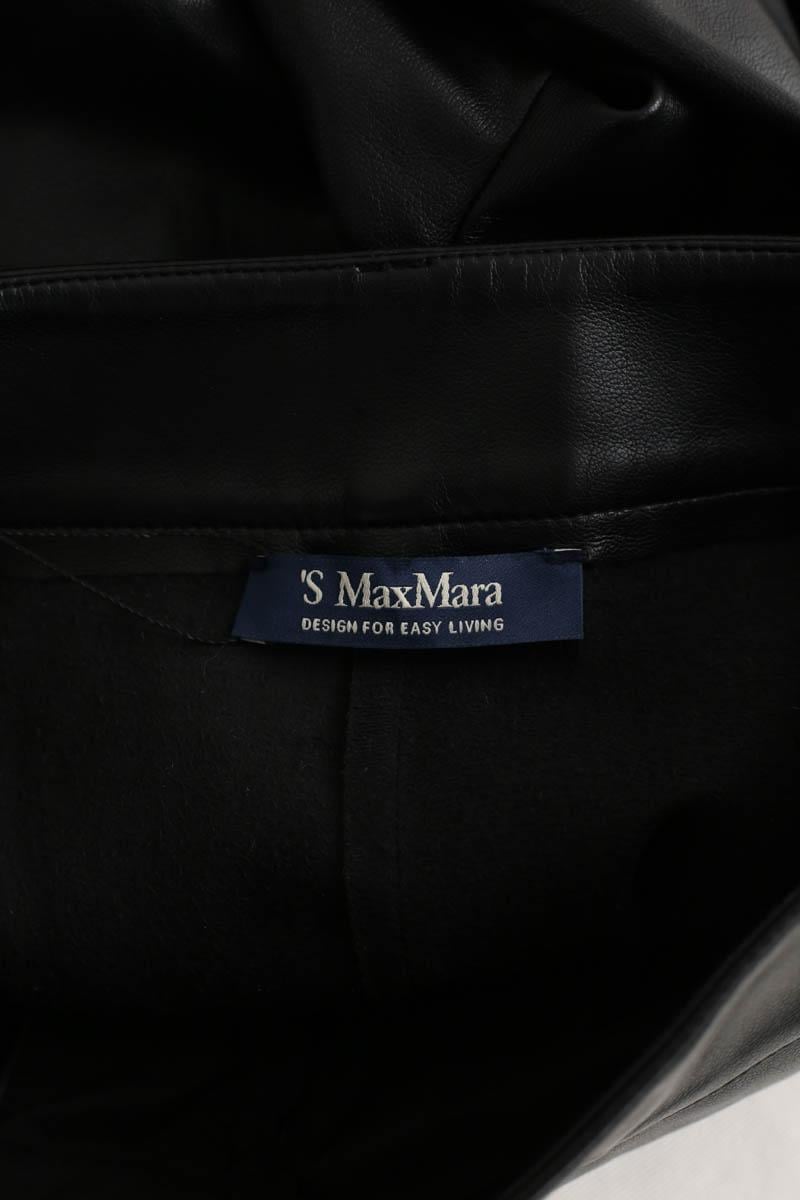 Wide trousers MAX MARA - Seconde Main Black