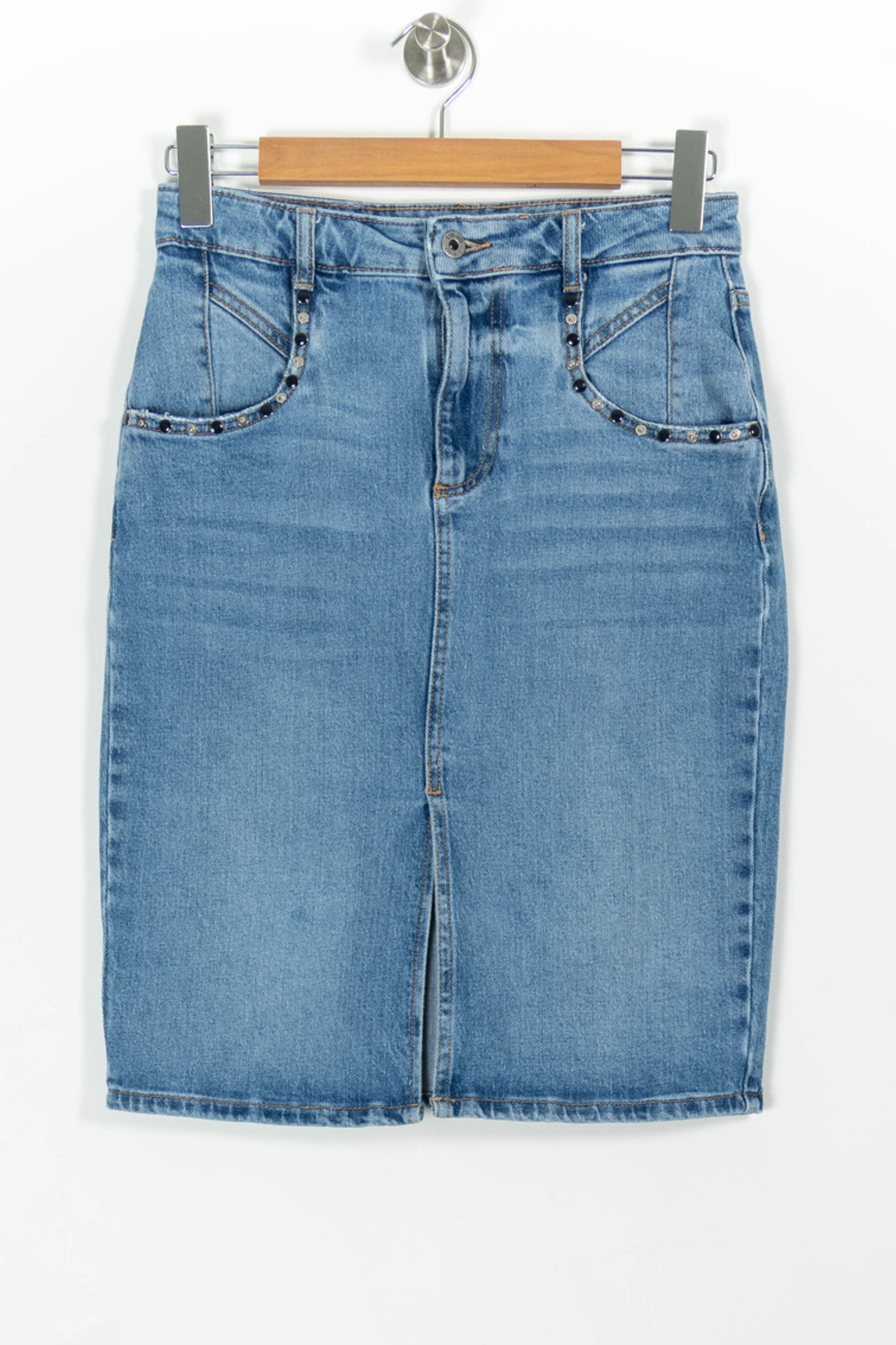 Short & midi skirt LIU JO - SECONDE MAIN Blue