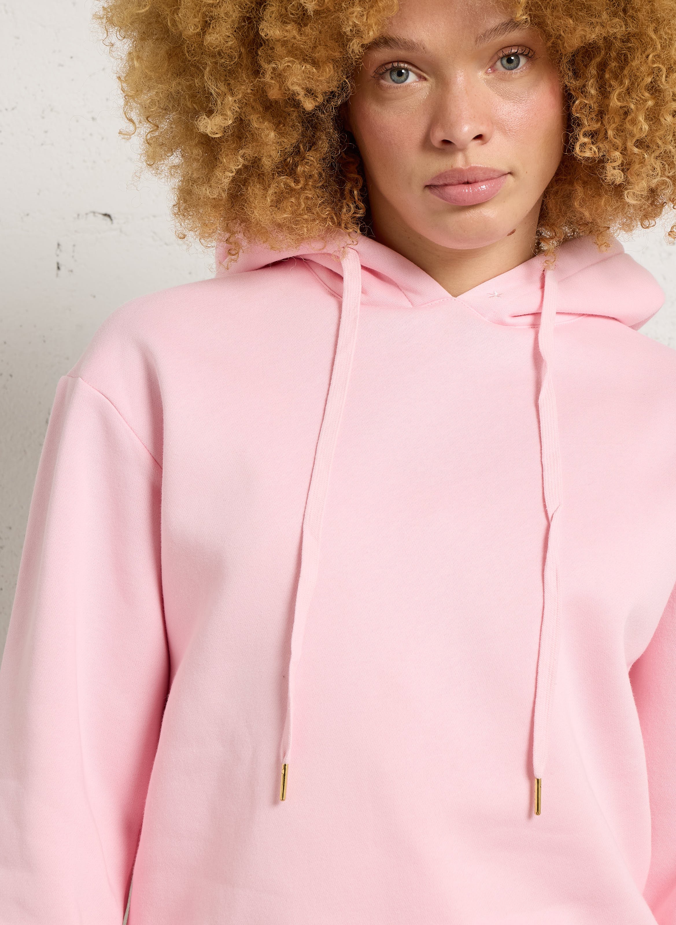 Kapuzenpullover aus Baumwollmischung LA PETITE ETOILE Rosa