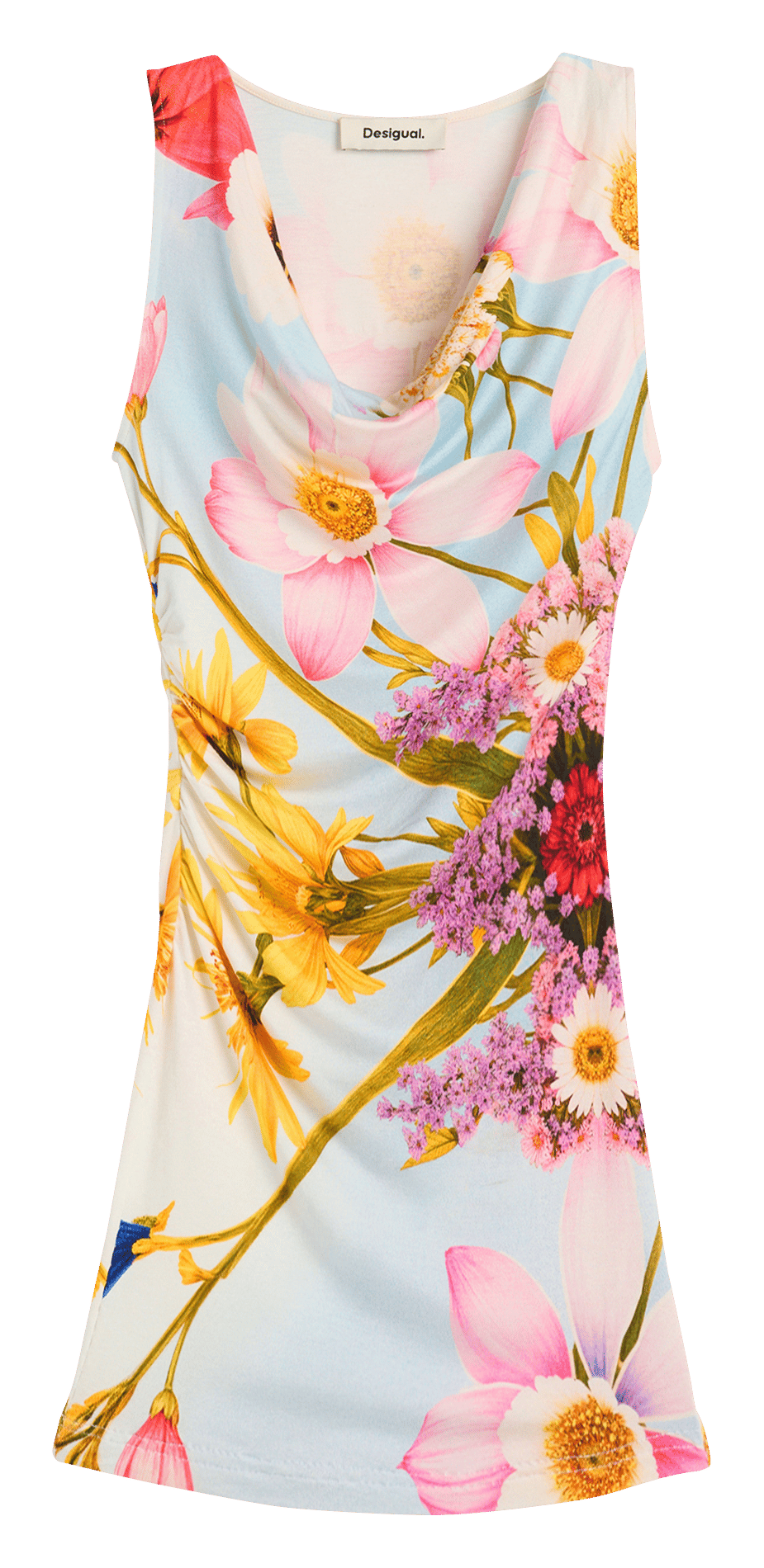 Robe courte moulante DESIGUAL Multicolore