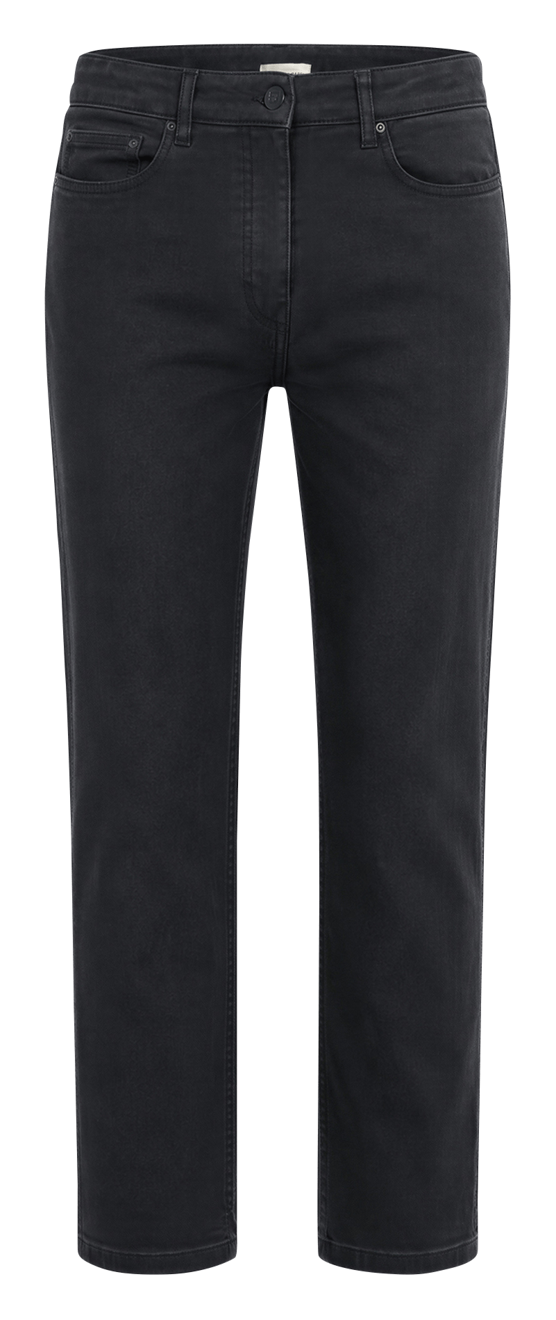 Cotton-blend straight-leg jeans GERARD DAREL Black