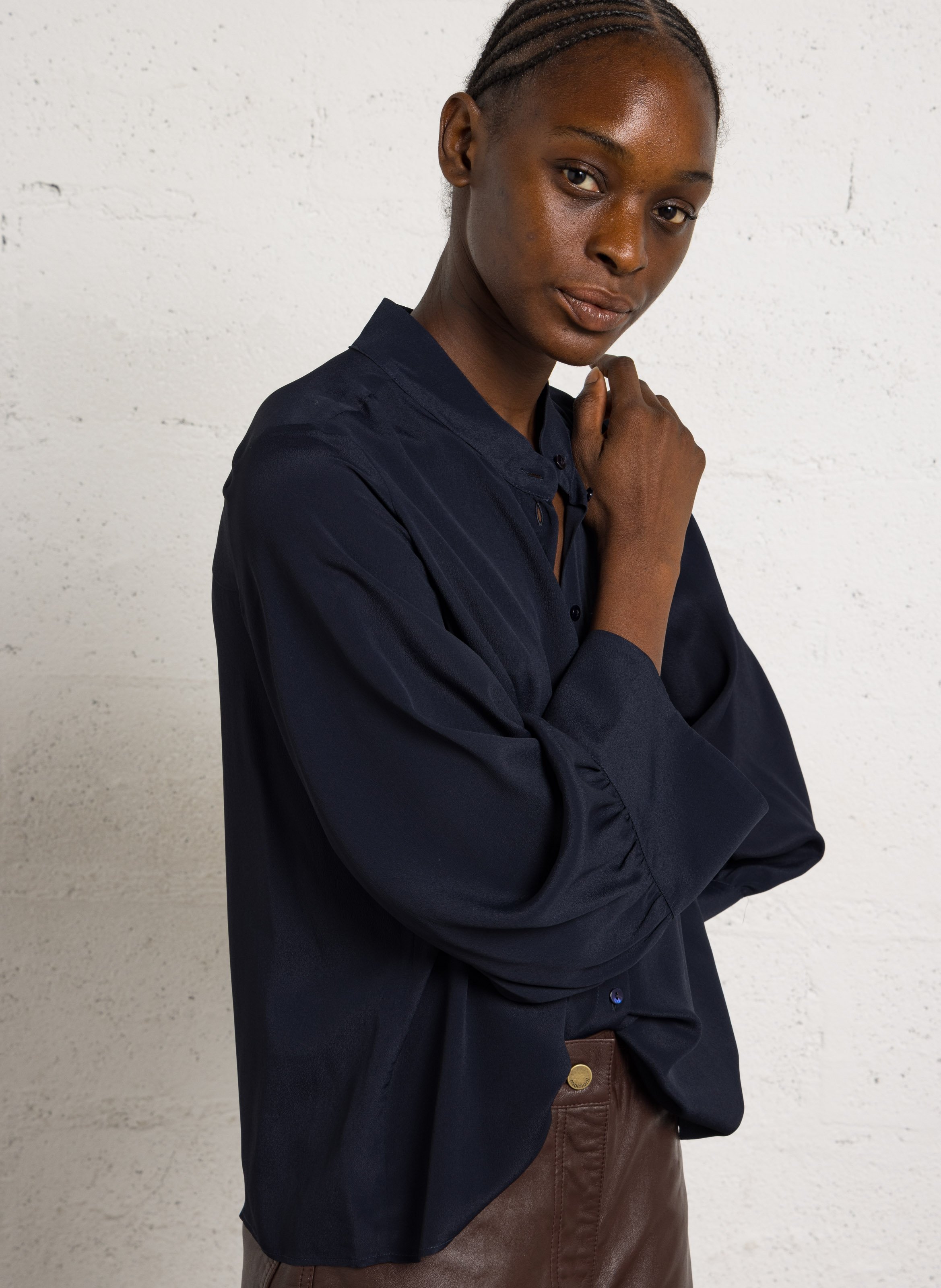 Loose-fit shirt MOMONI Blue