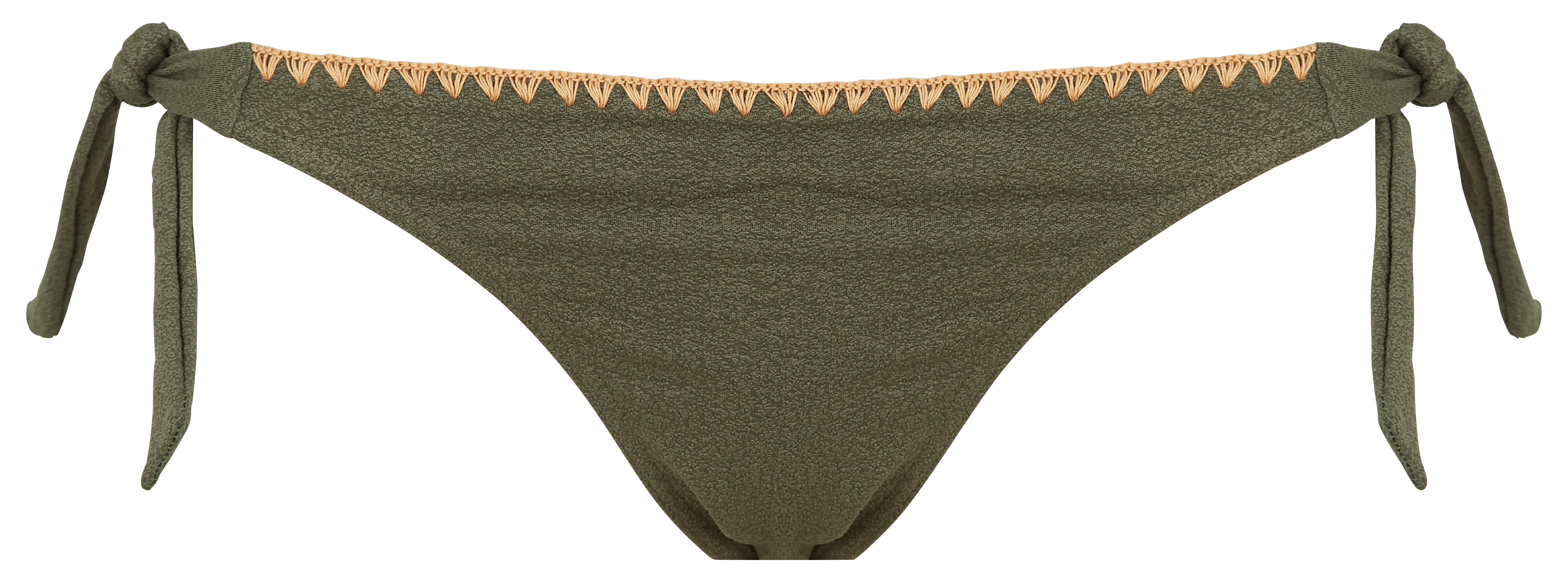 Bas de maillot de bain texturé BANANA MOON Kaki