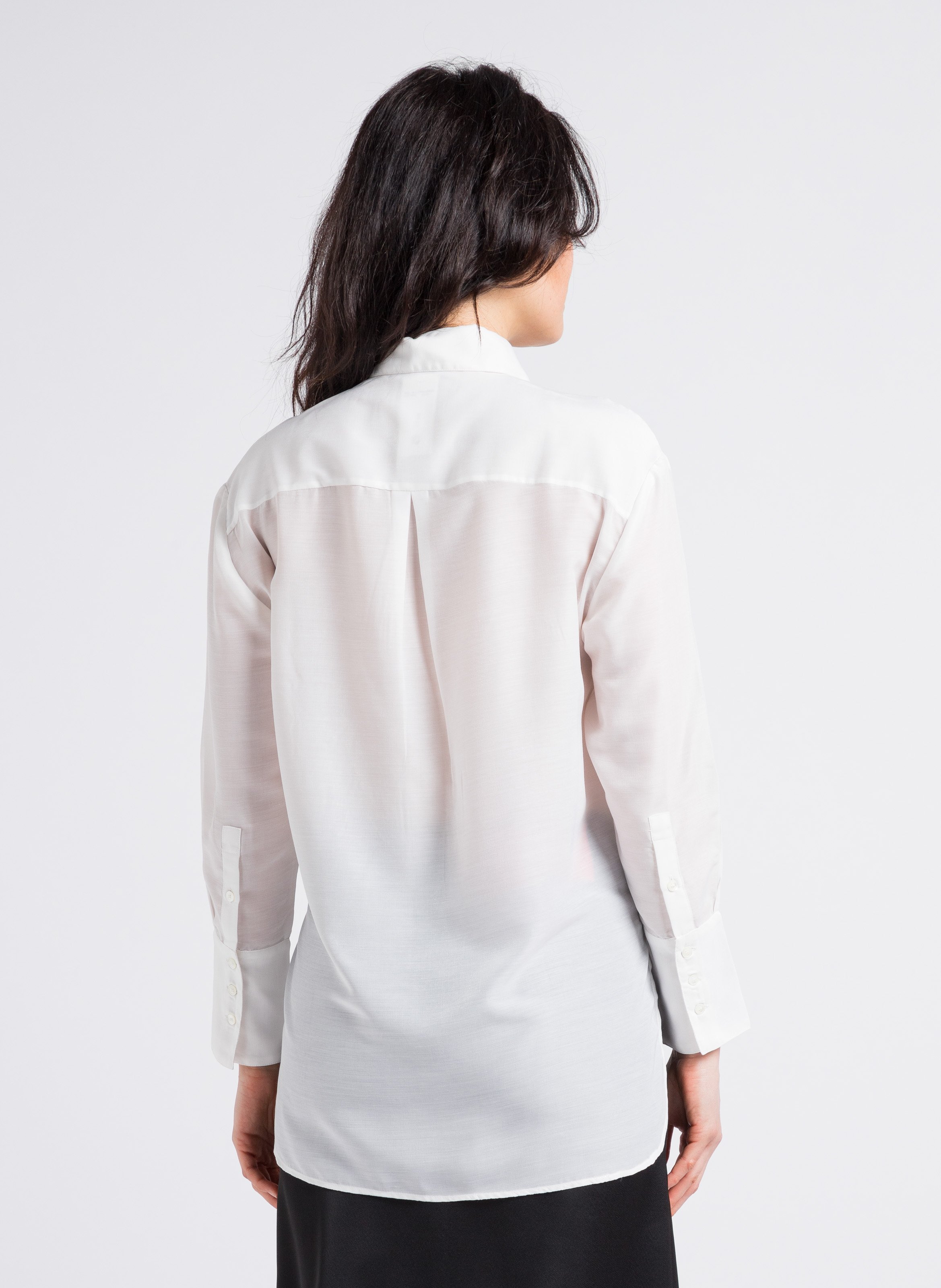 Straight embroidered shirt MAX&Co. White