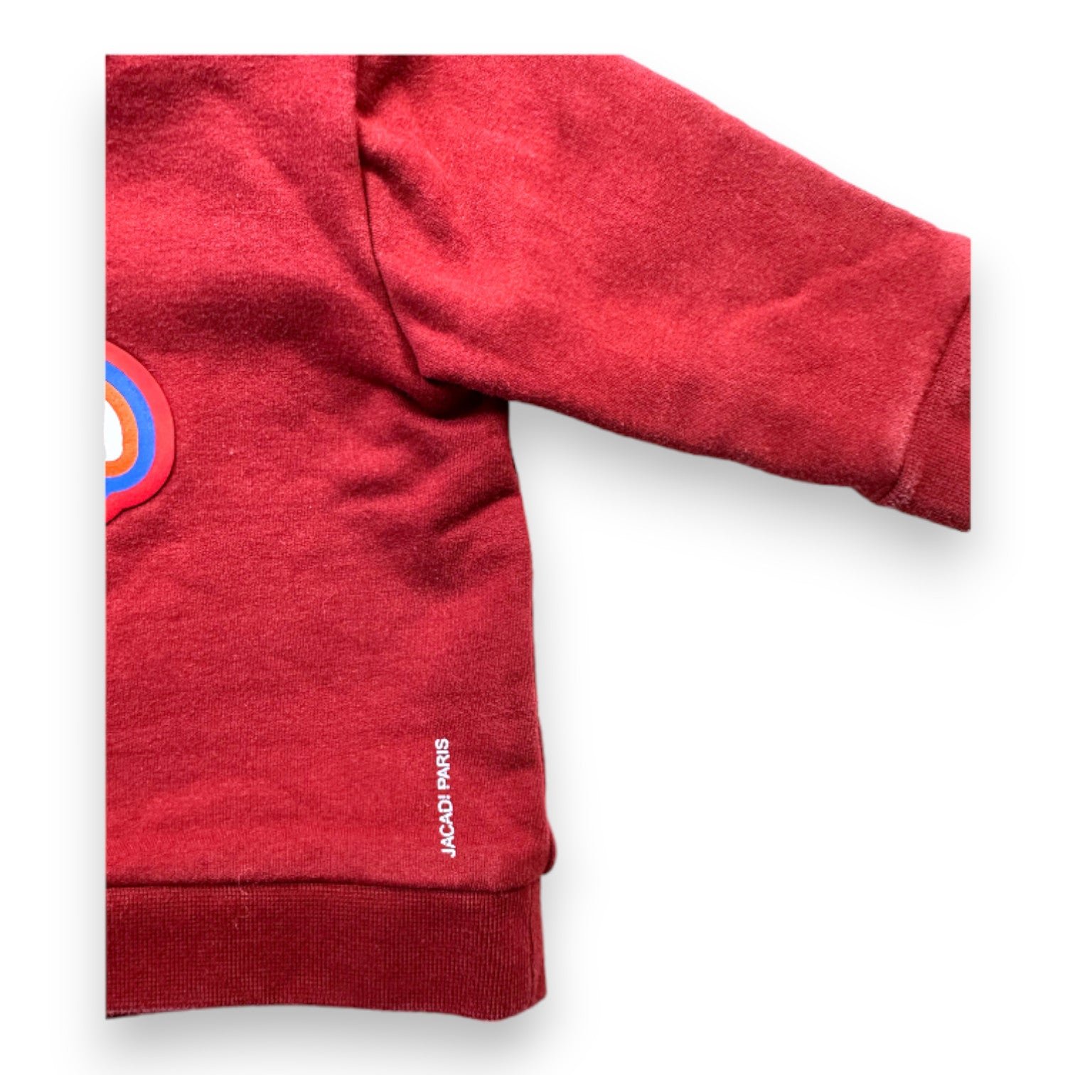 Red baby sweatshirt - 6 months JACADI - Seconde Main Red