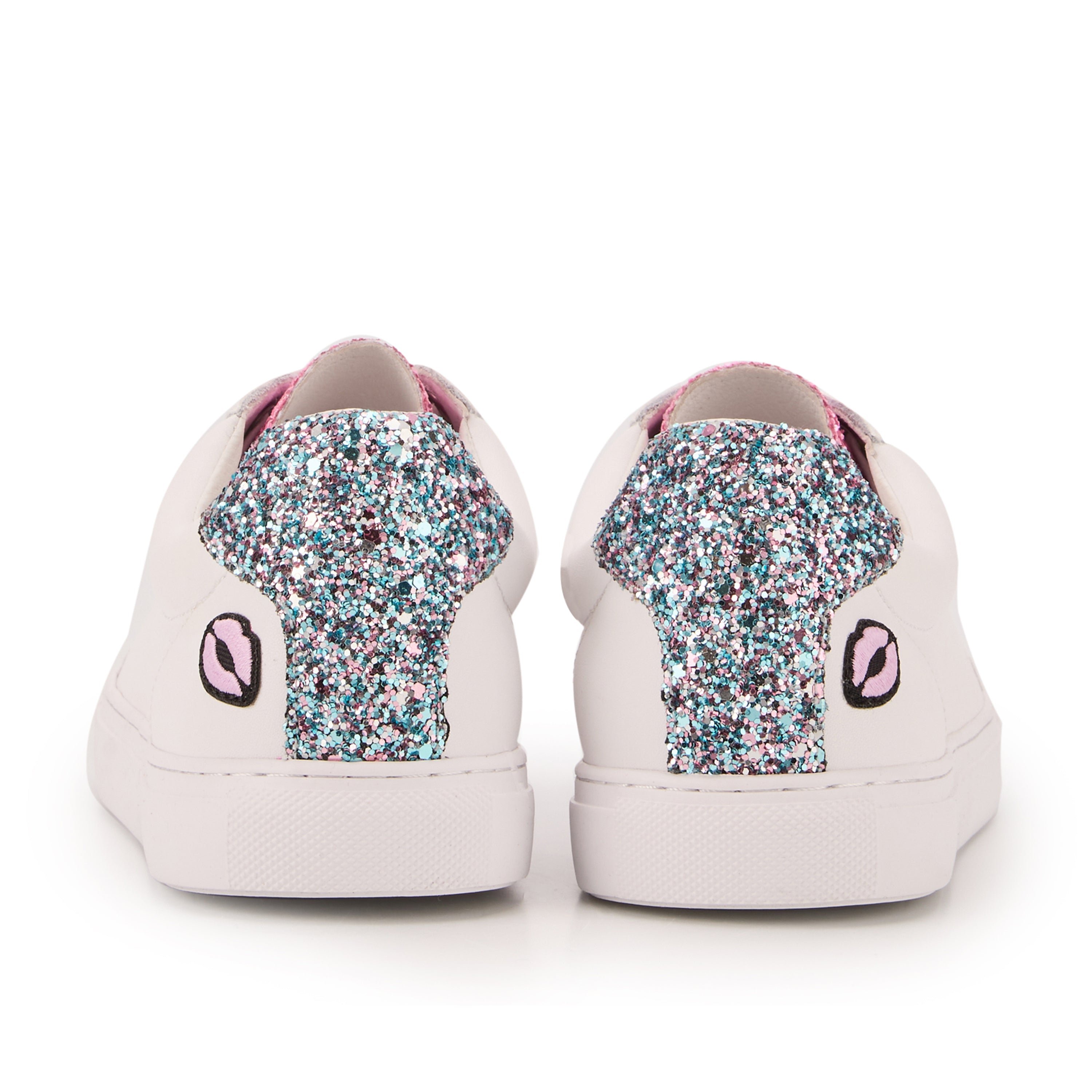 Jimmy leather sneakers BONS BAISERS PARIS White