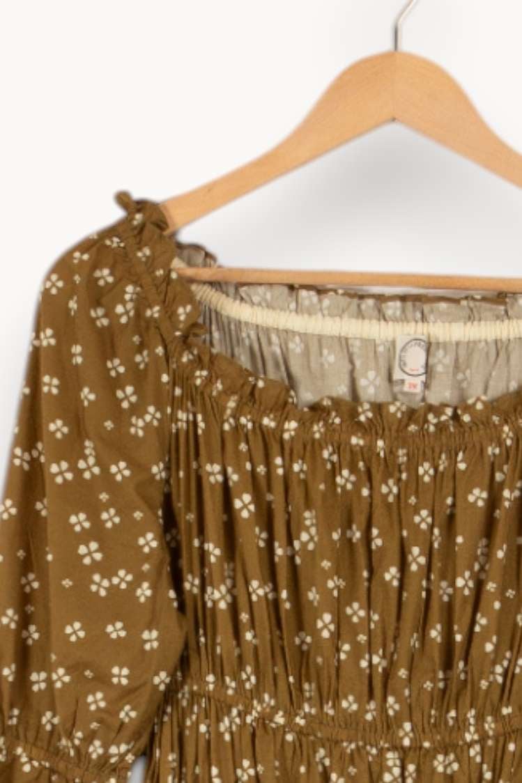 Robe ville INES DE LA FRESSANGE - Seconde main Vert