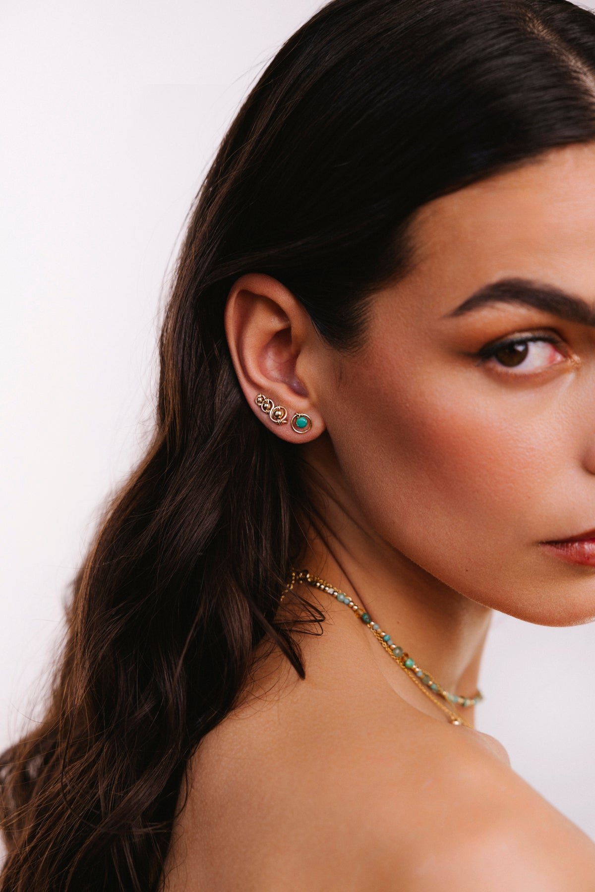 Amelia Triple Climber - Gold YAY Golden