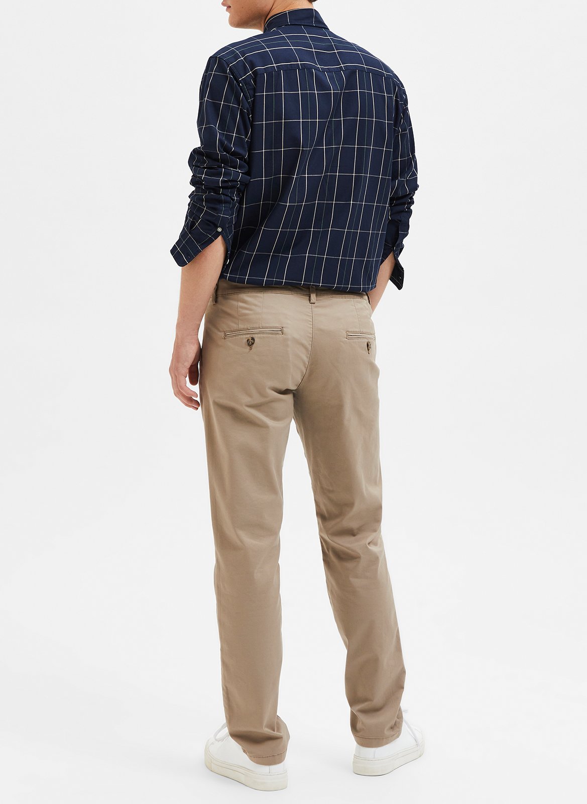 Chino trousers  SELECTED Grey