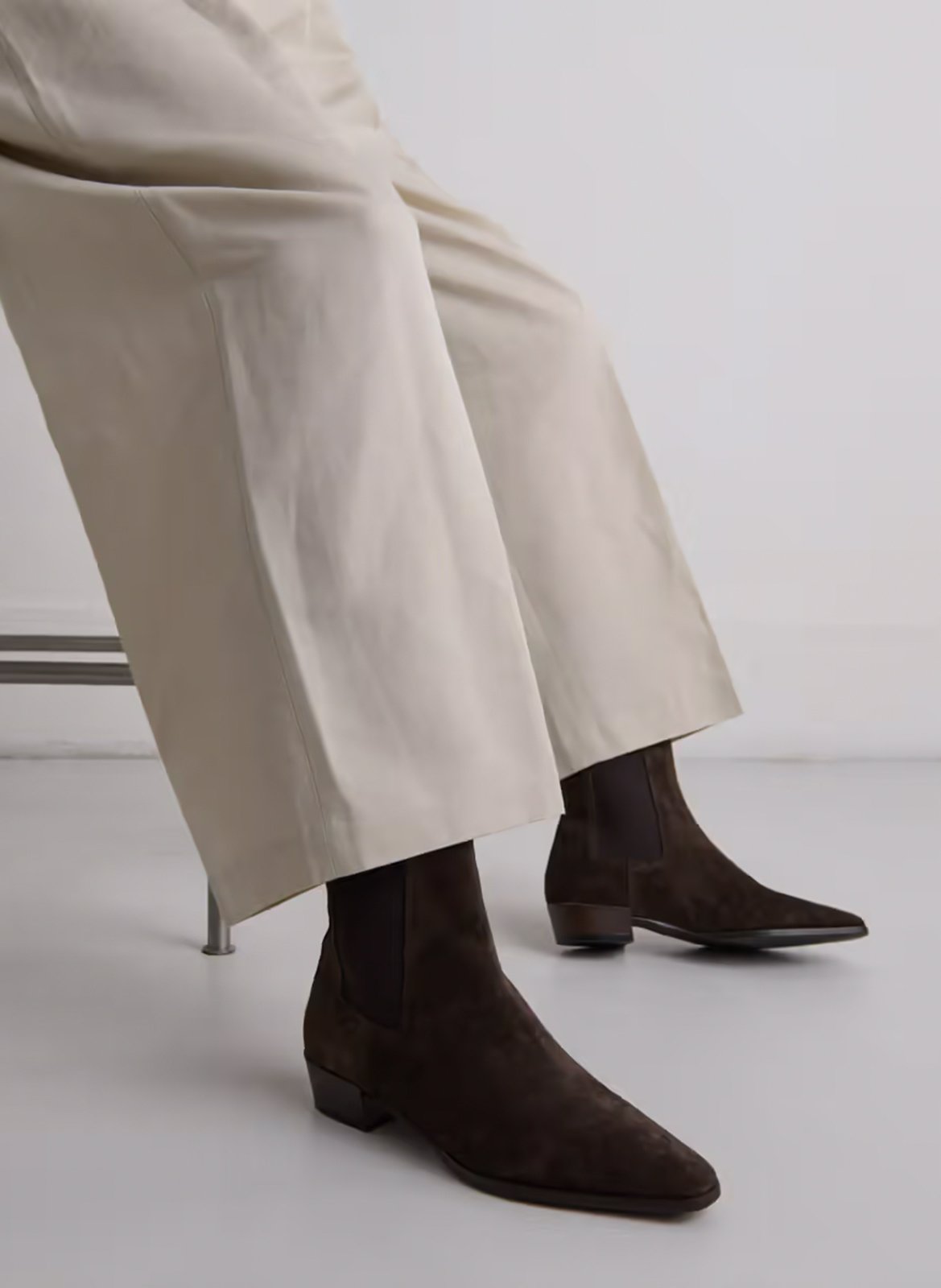 Albert leather boots JONAK Brown