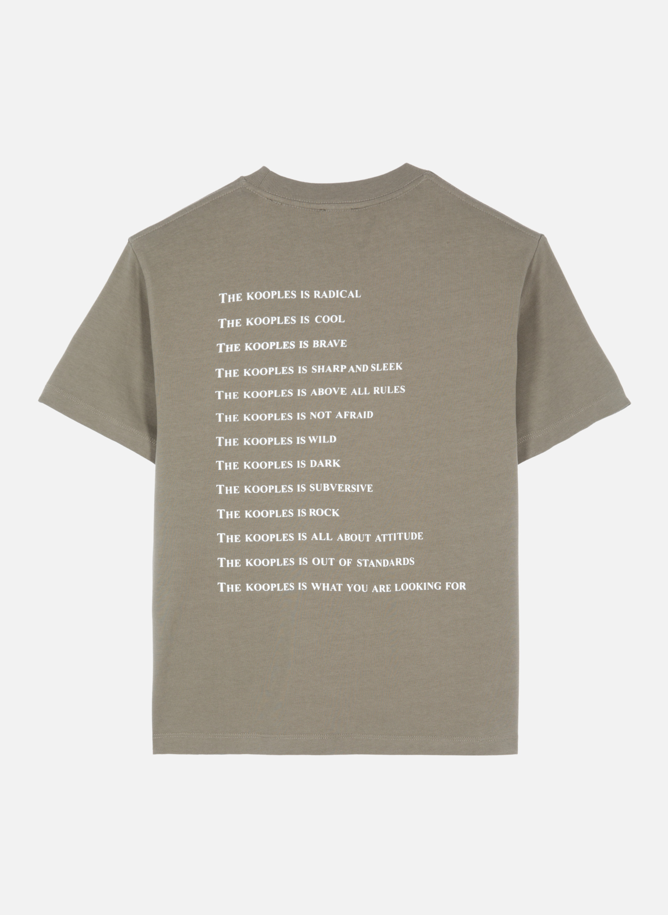 T-shirt THE KOOPLES Green