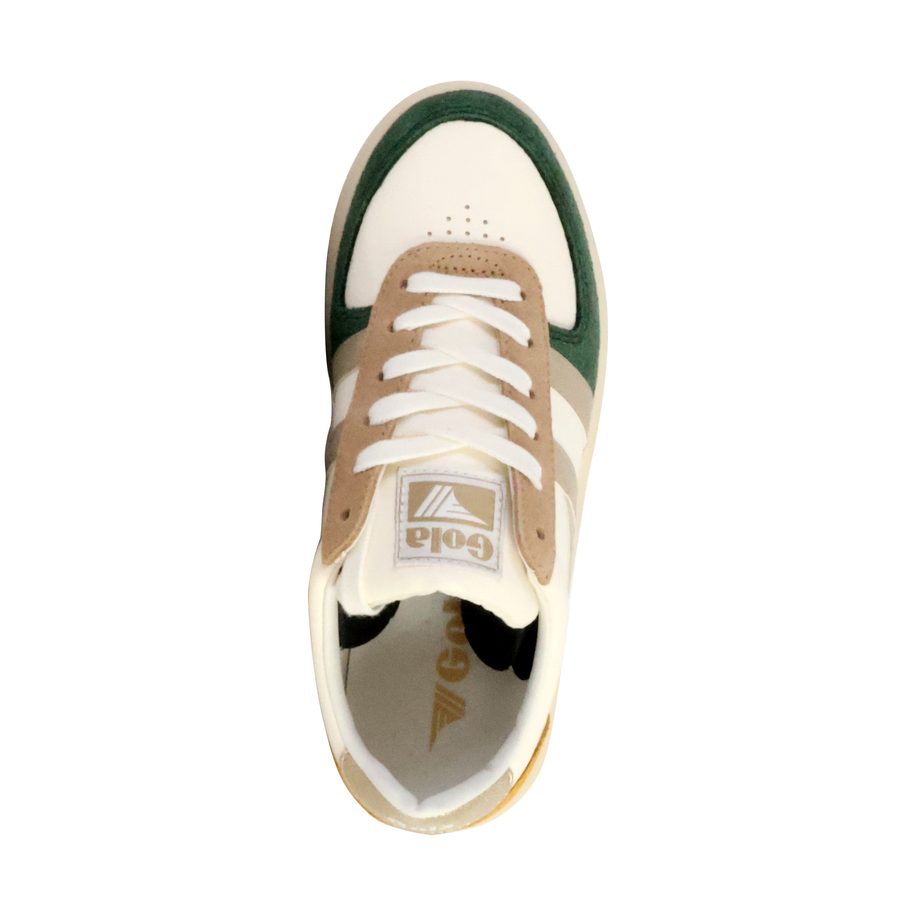 Leather sneakers grandslam quadrant GOLA White