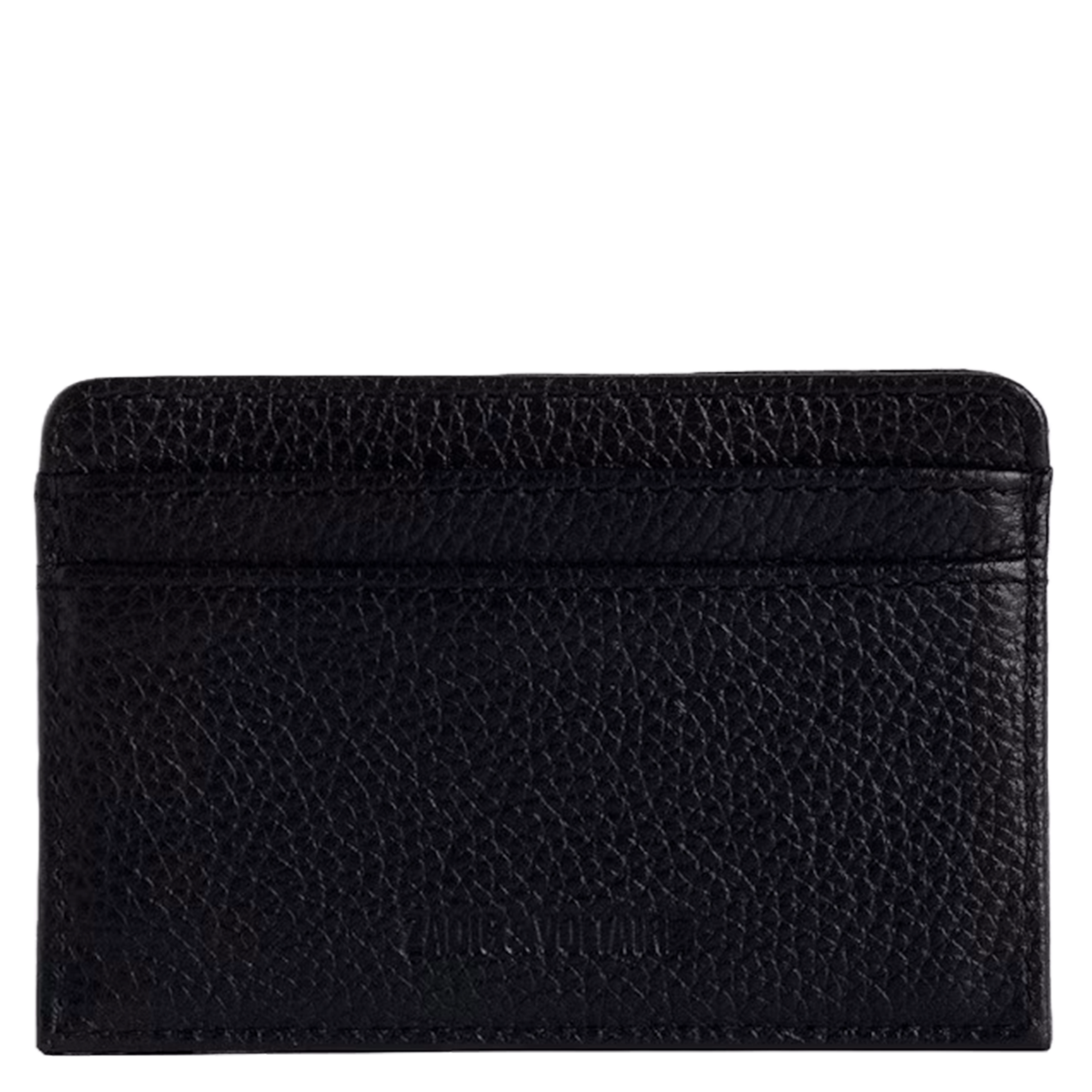 Kartenetui aus Leder ZADIG&VOLTAIRE Schwarz