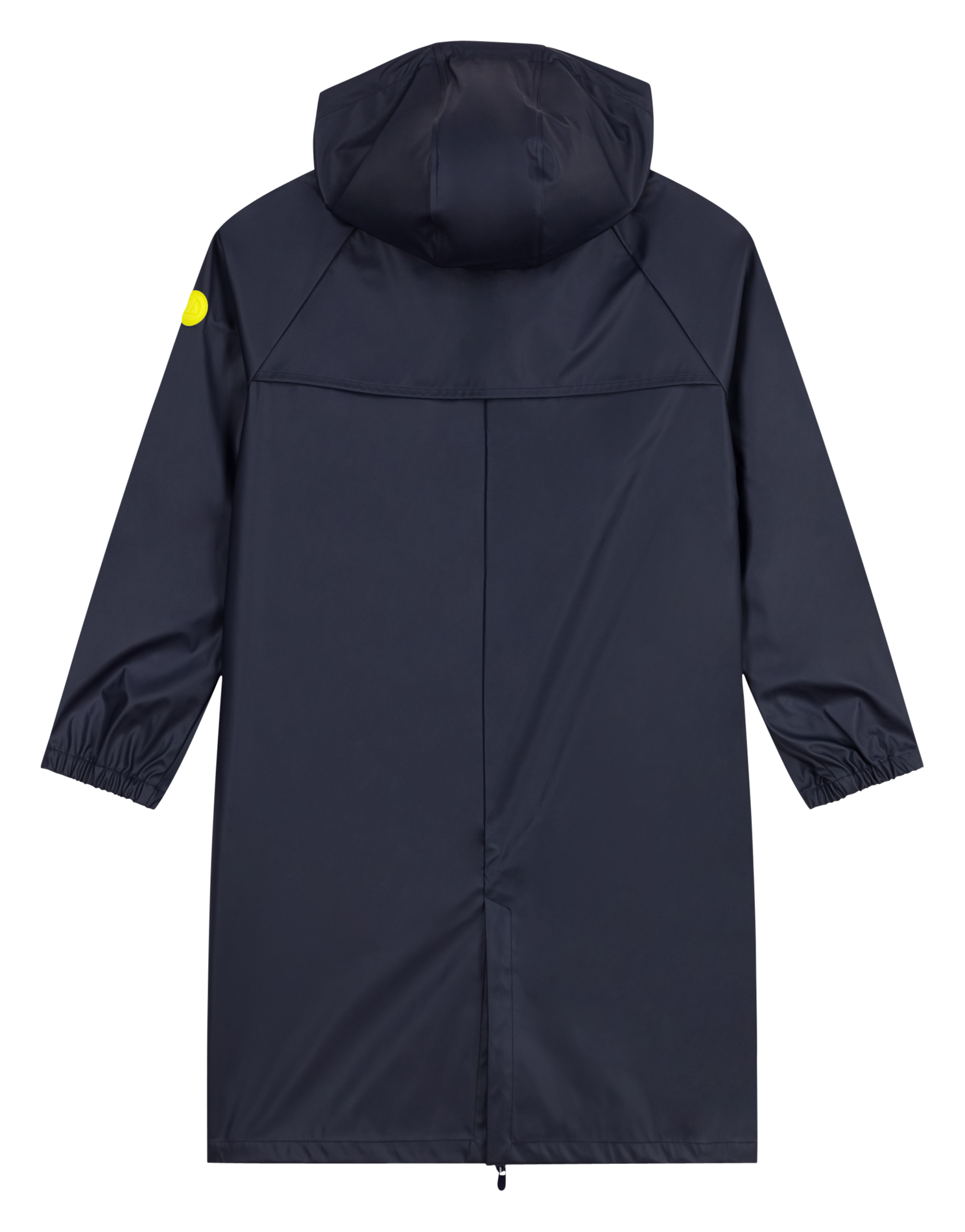 Cotton parka with hood PETIT BATEAU Blue