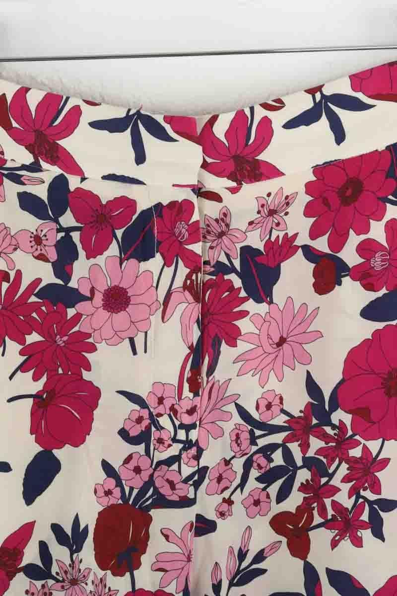 Silk trousers TARA JARMON - Seconde Main Purple