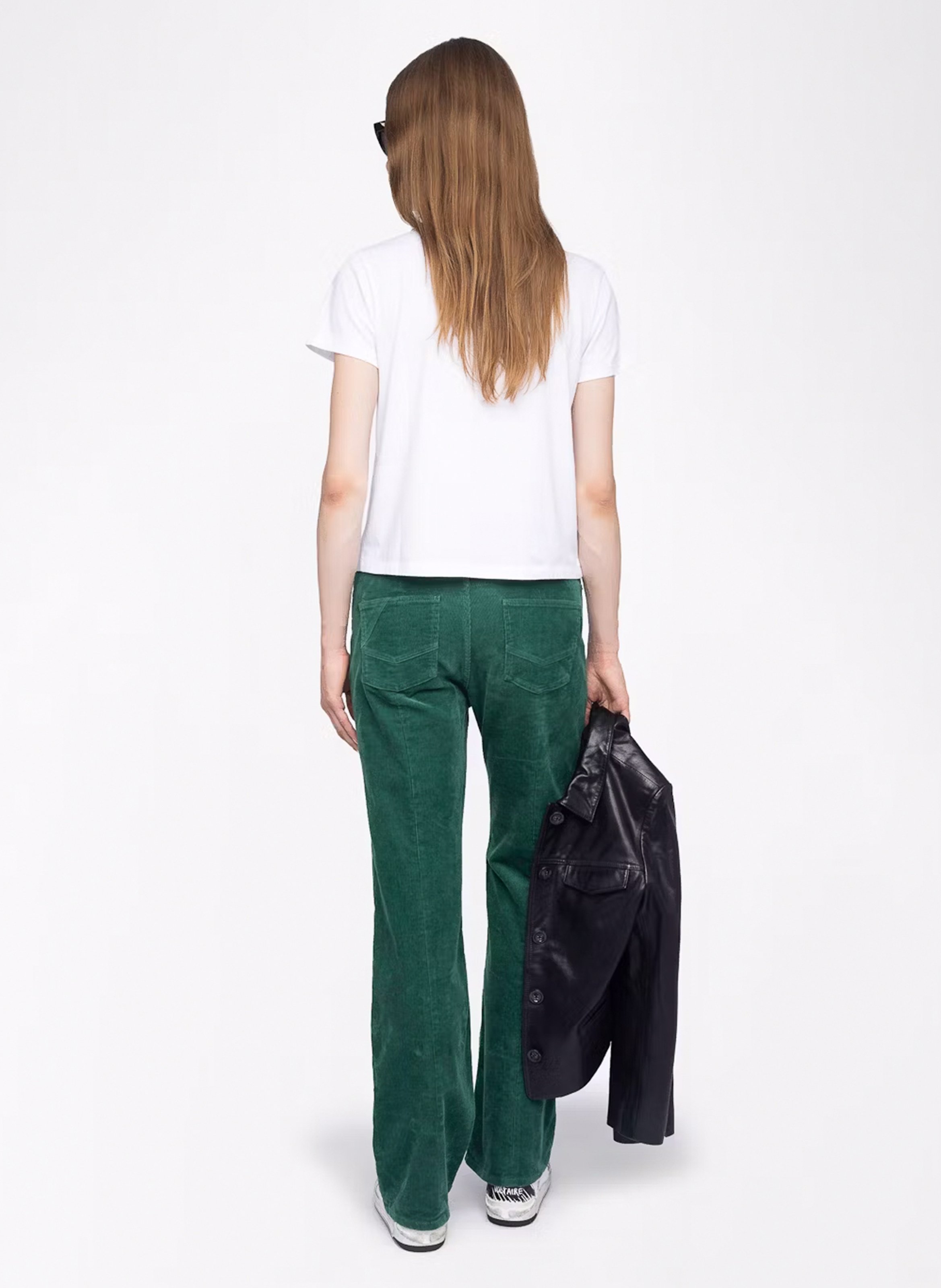 Tee-shirt manches courtes brodé ZADIG&VOLTAIRE Blanc