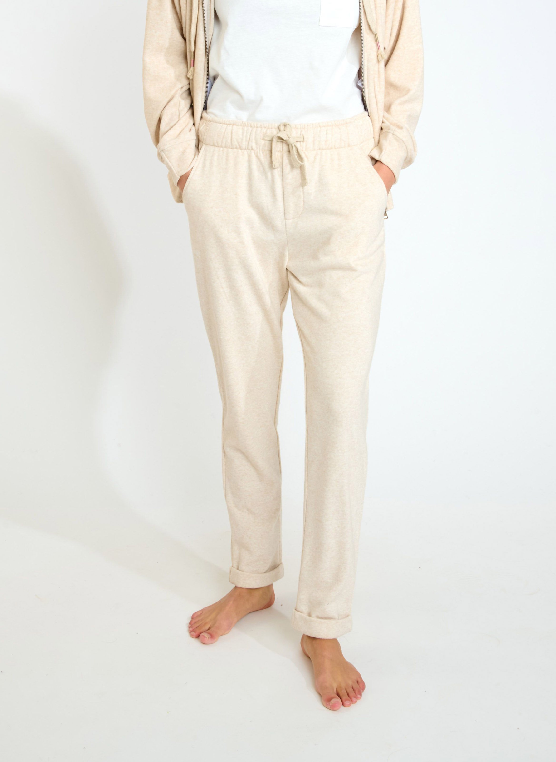 Gerade geschnittene Jogginghose BANANA MOON Beige