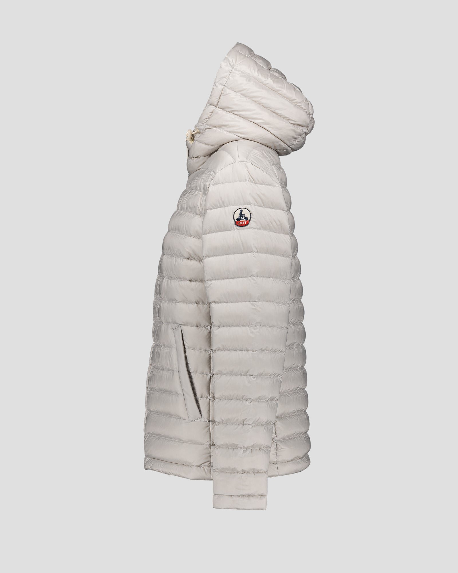 Reversible jacket natural/ice grey bergamot JOTT White