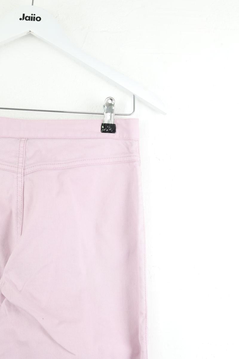 Cotton straight jeans KENZO - SECONDE MAIN Purple