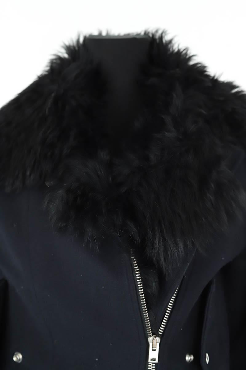 Leather coat IRO - Seconde Main Black