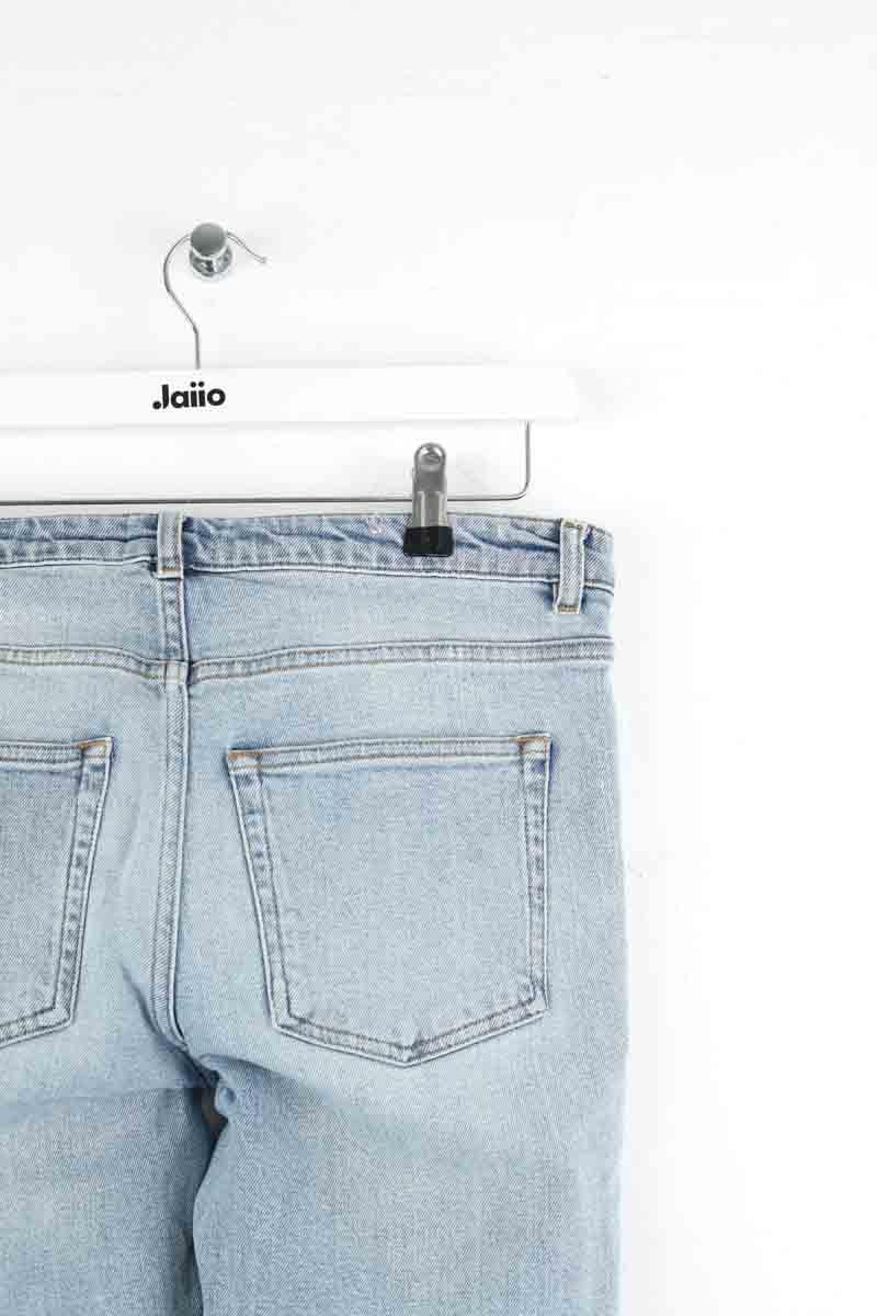 Cotton straight jeans ACNE STUDIOS - Seconde Main Blue