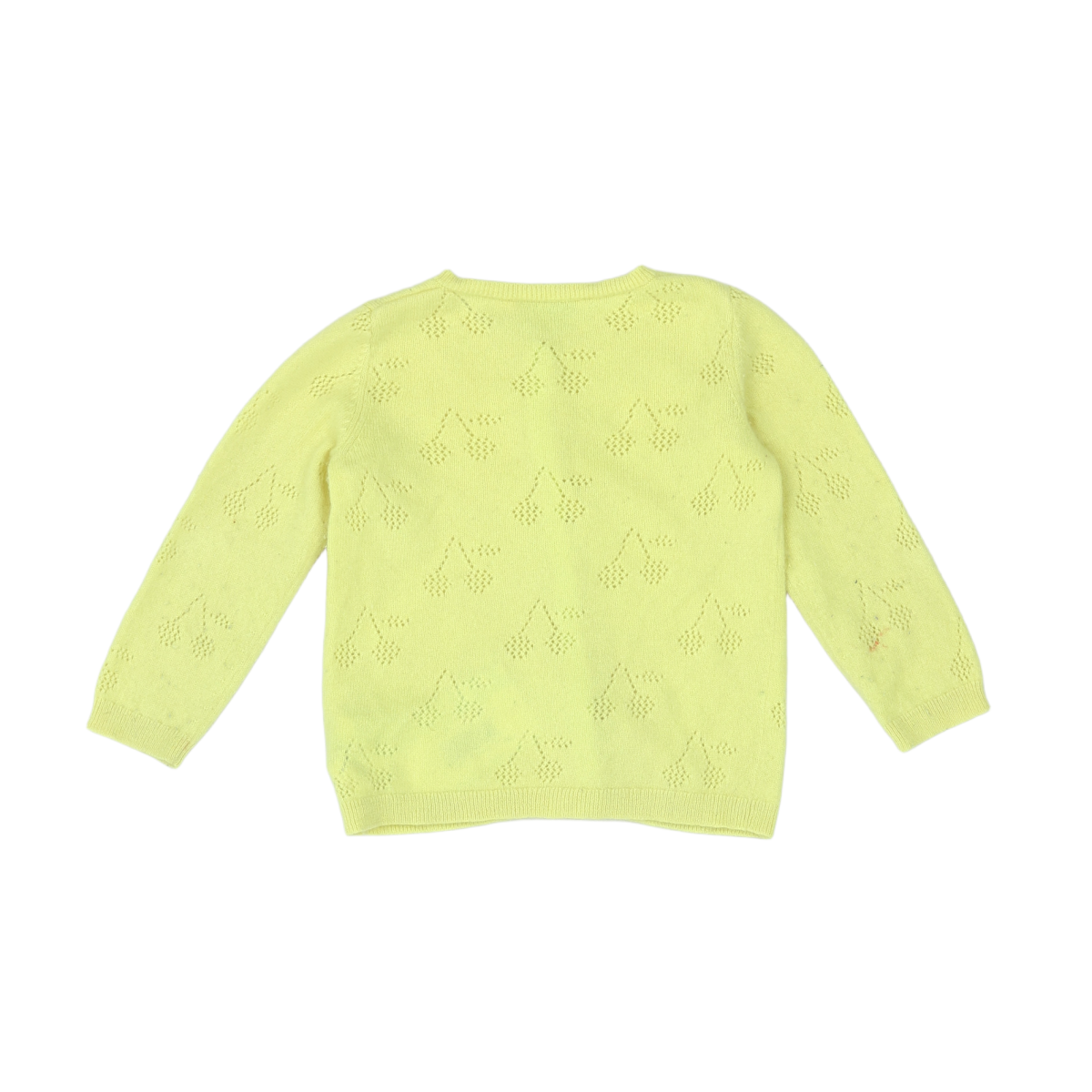 Yellow Kids Cardigan - 3 years BONPOINT - Seconde Main Yellow