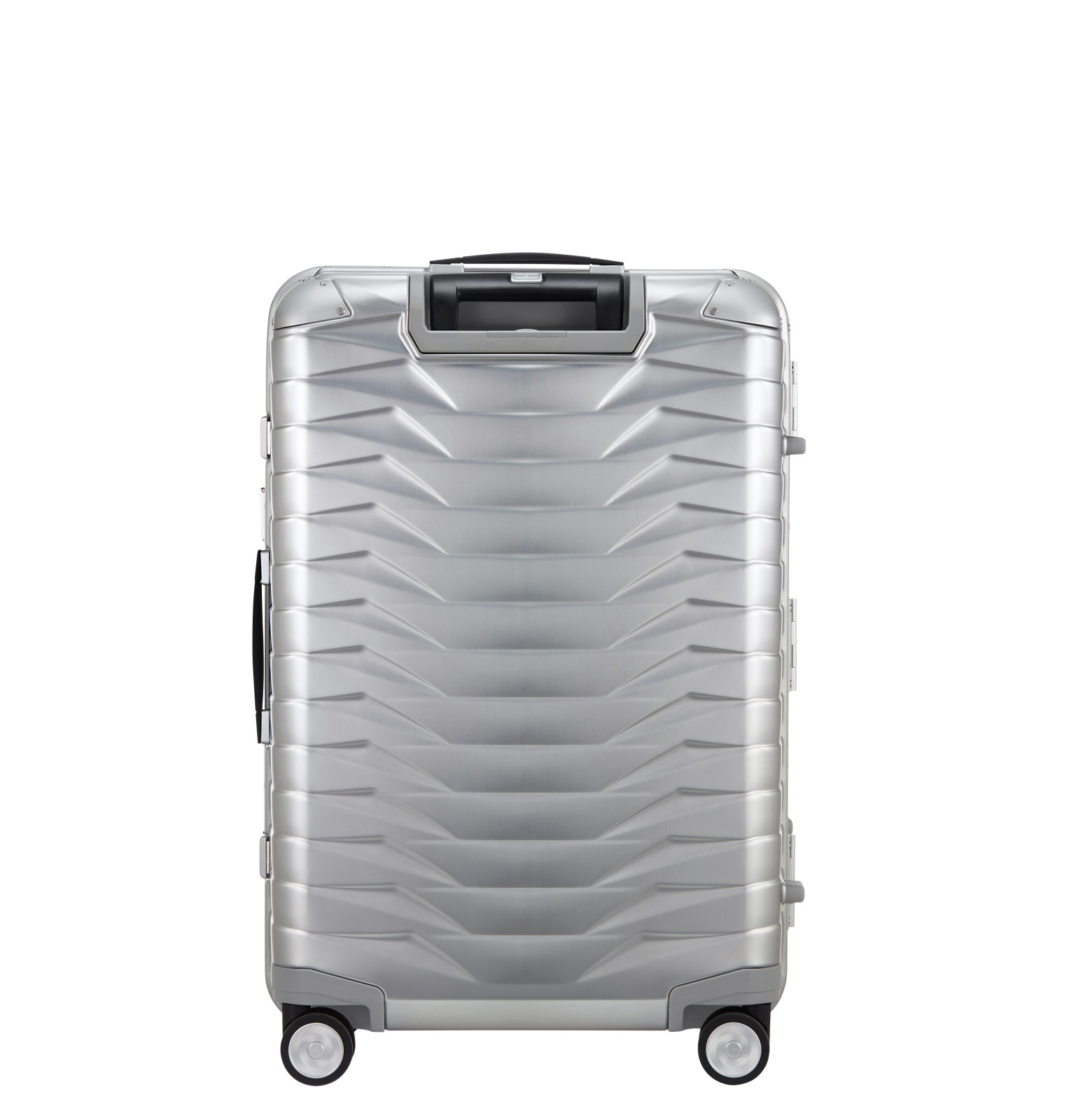 Proxis aluminum suitcase 4 wheels size medium SAMSONITE Silver