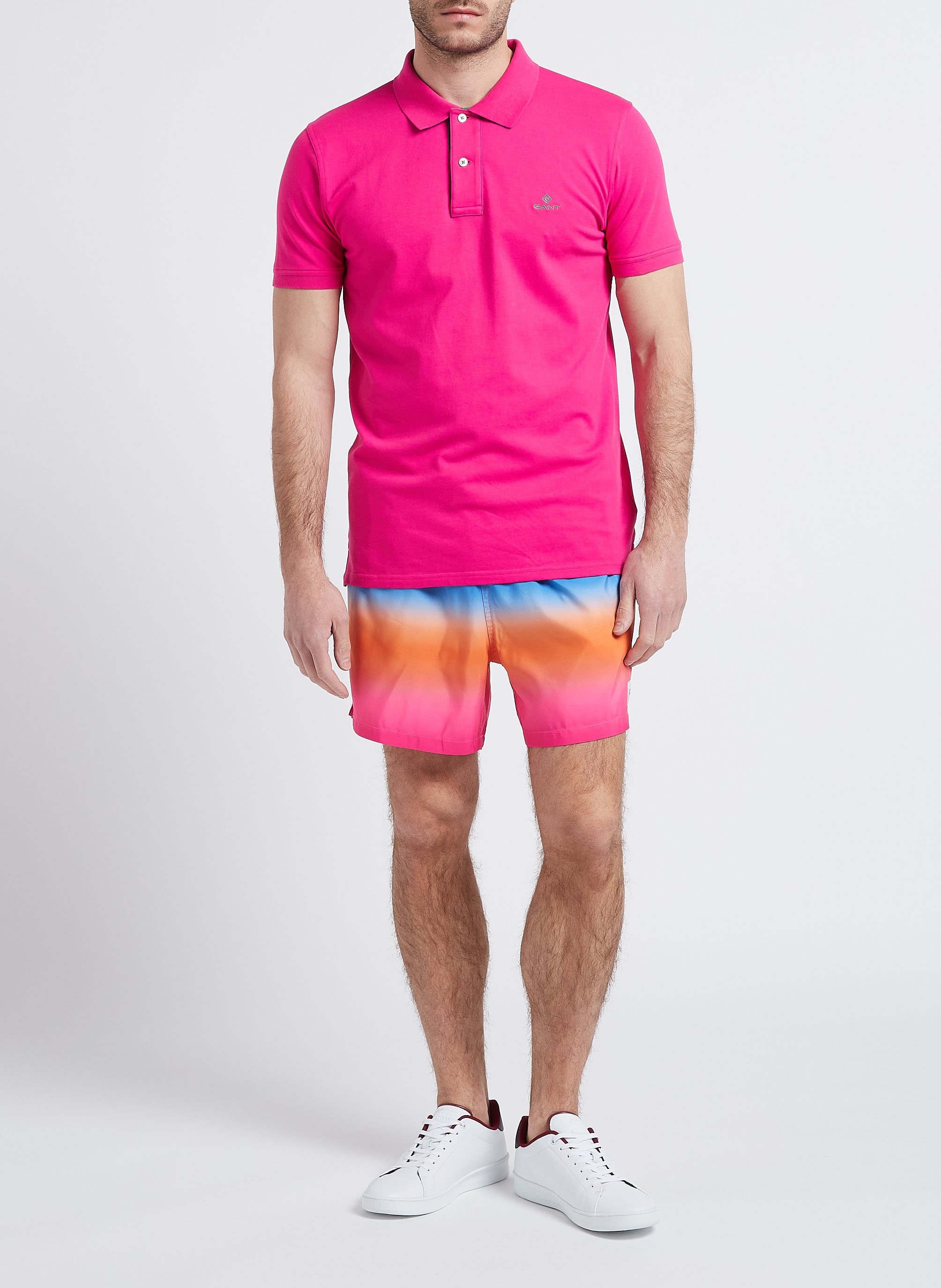 Zwemshort met print GANT Veelkleurig