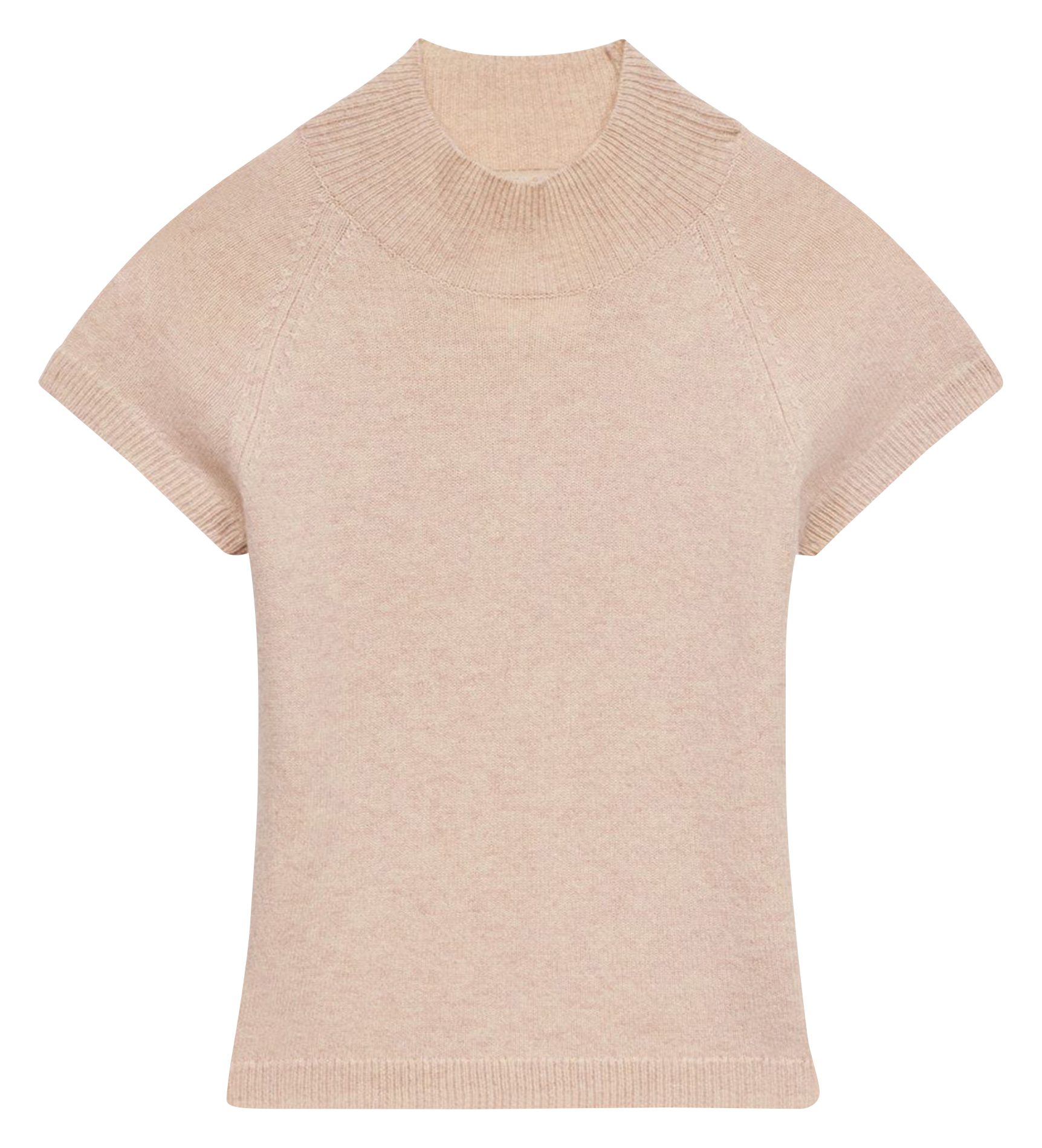 <blockquote>Top met opstaande kraag van wol</blockquote> VANESSA BRUNO Wit