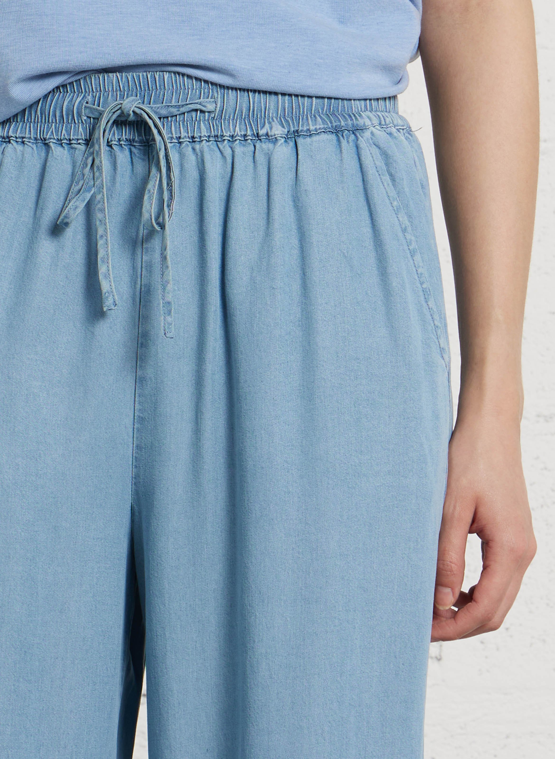 Pantalon large LA PETITE ETOILE Jean Stone