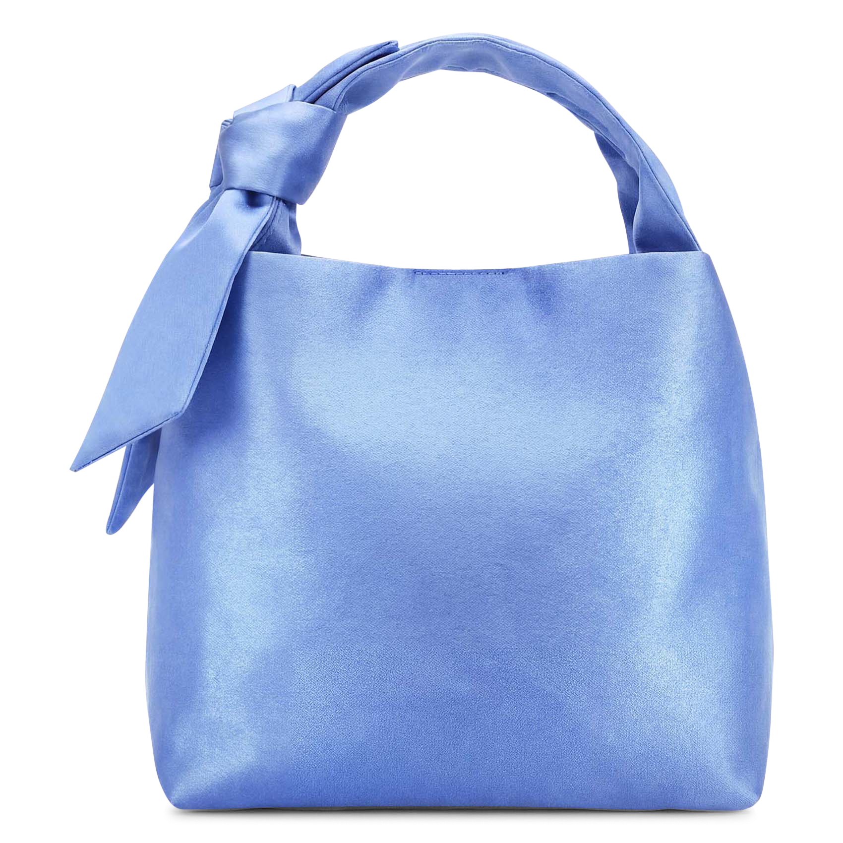 Weiche Satinhandtasche TARA JARMON Blau