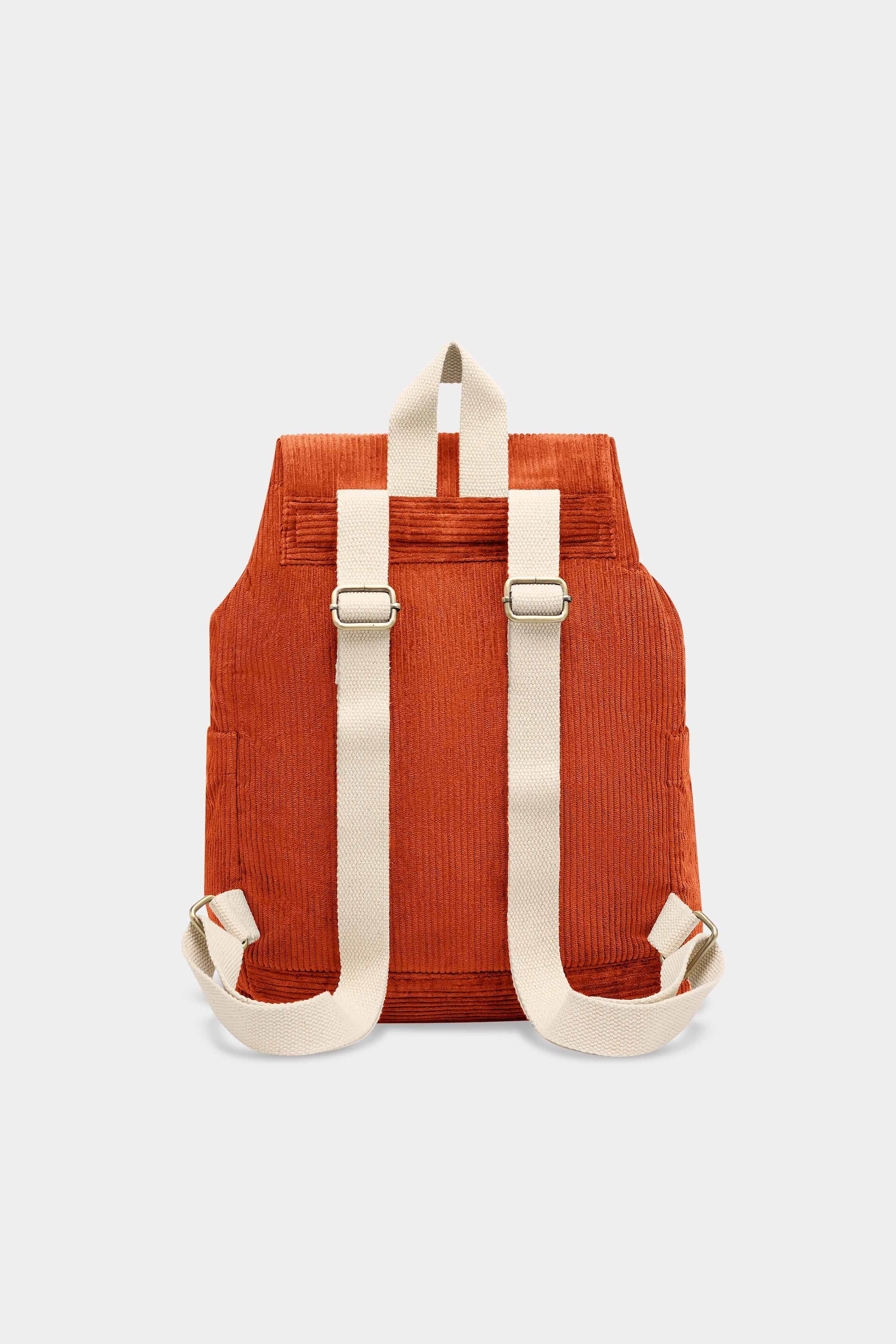 Cotton backpack HINDBAG Orange