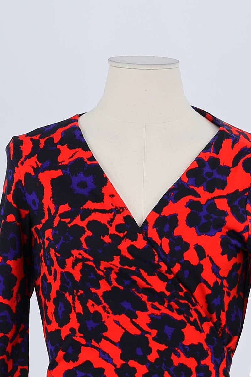 Robe DIANE VON FURSTENBERG - Seconde Main Rouge