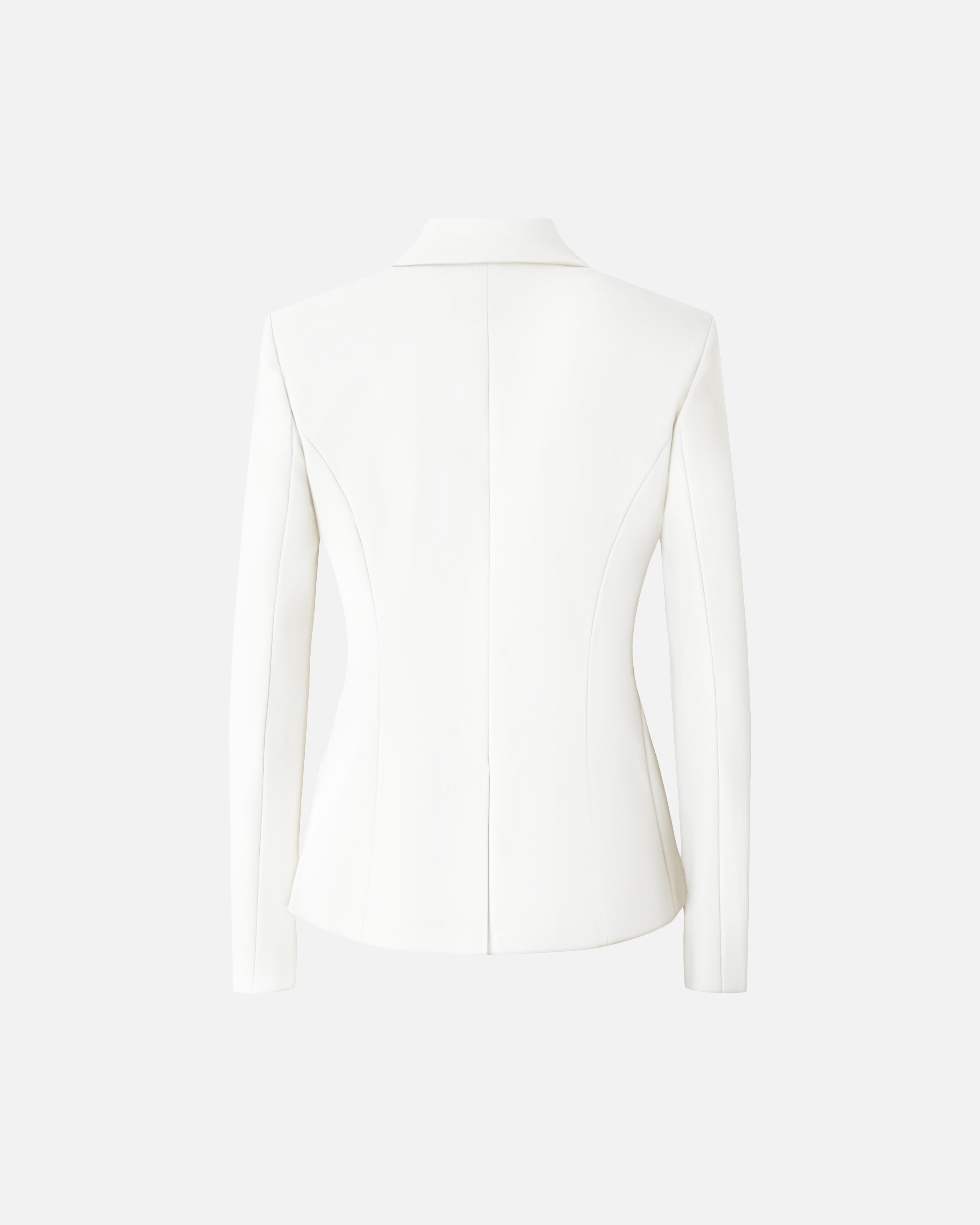 Veste élégante en tissu diagonal PINKO Blanc