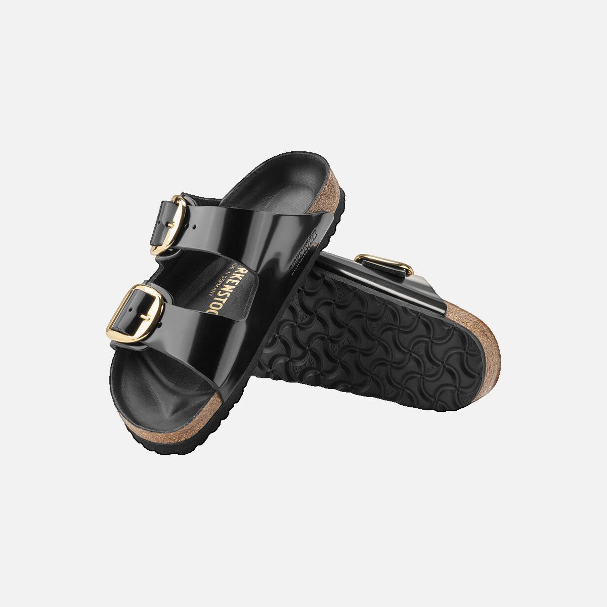 Arizona flat sandals BIRKENSTOCK Black
