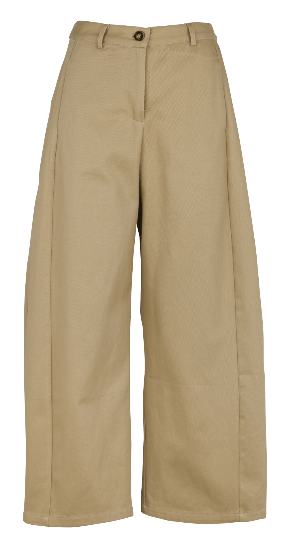 Pantalon barell en coton LA PETITE ETOILE Beige