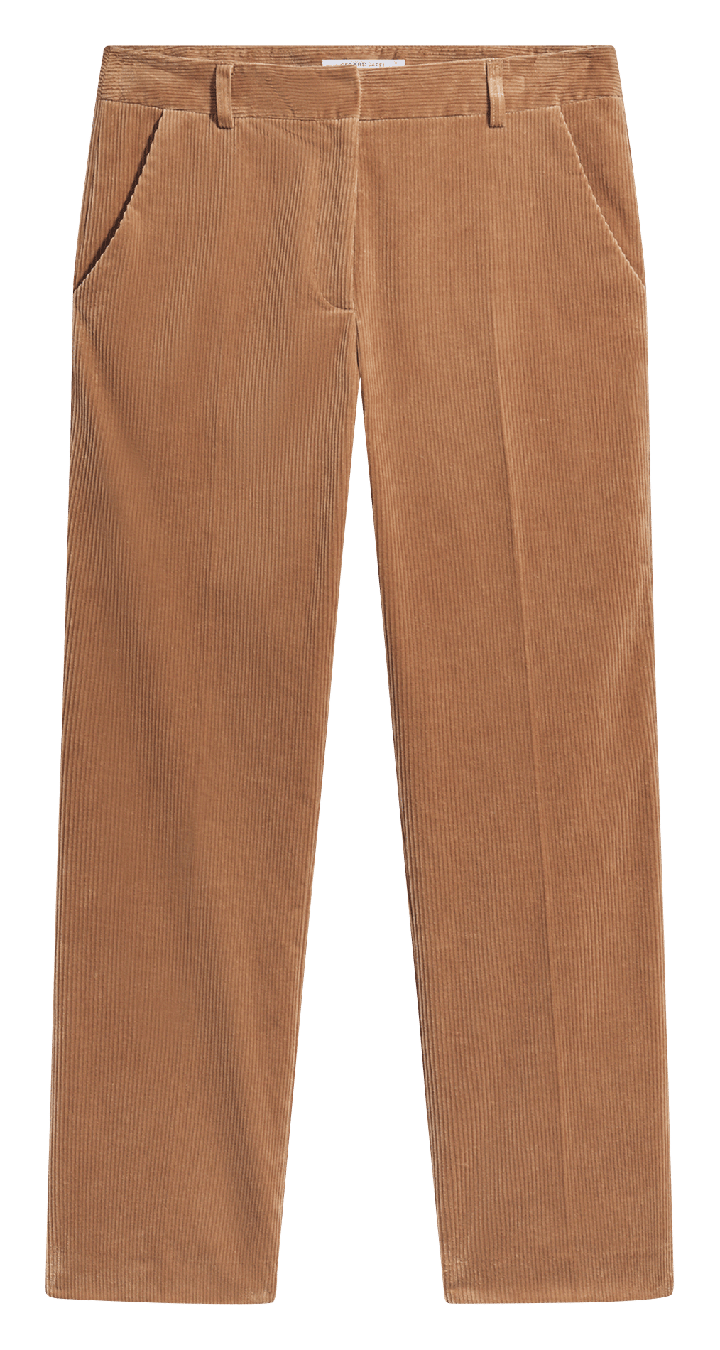 Straight-leg cotton-blend pants GERARD DAREL Brown