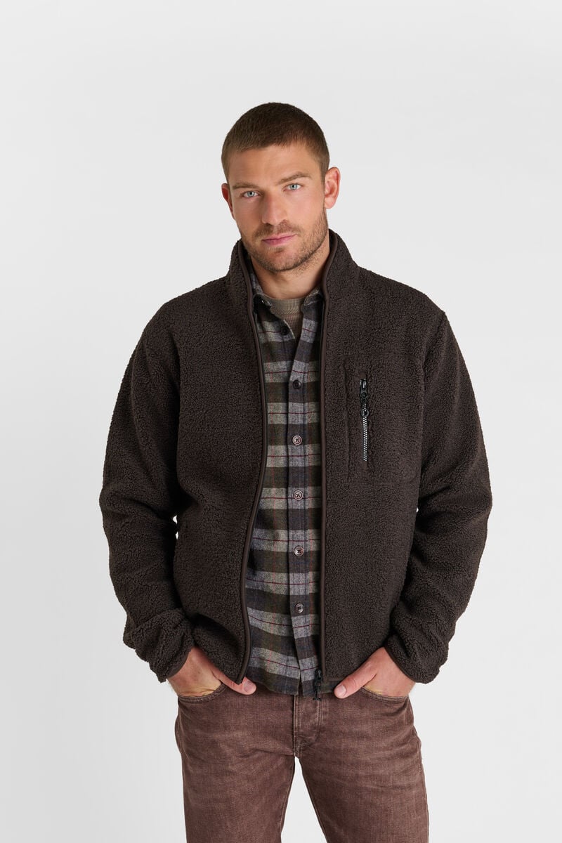 Ceno jacket LE TEMPS DES CERISES Brown