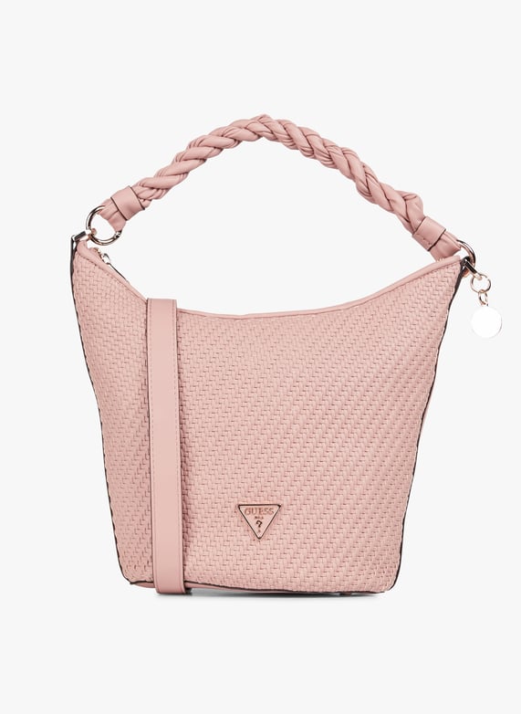 Woven Bucket Bag Rosewood Guess Women HWVG8397020 RWO ROSEWOOD Place des Tendances United Kingdom
