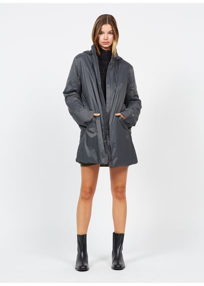 Nylon Raincoat Slate Rains - Women - 15480-05-SLATE | Place des ...
