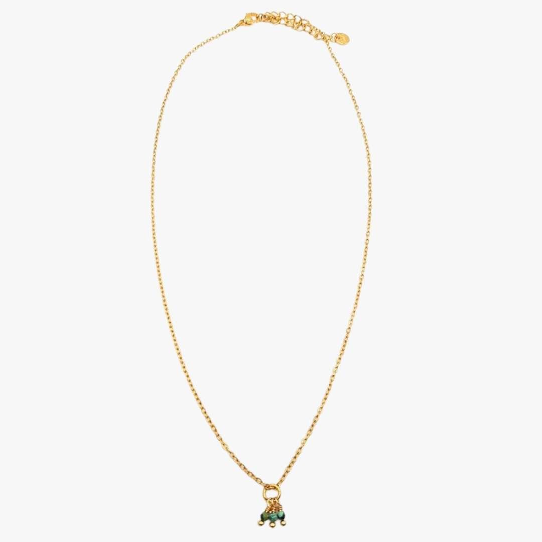 Chain necklace GINANDGER Blue