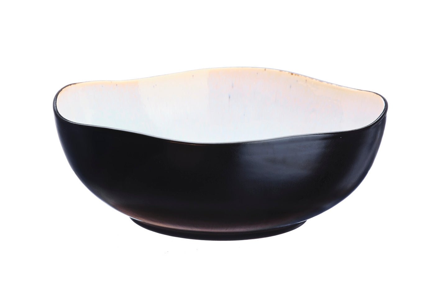 Iris salad bowl ø24cm and ø28.5cm - 2 pieces - ivory white BJORN White