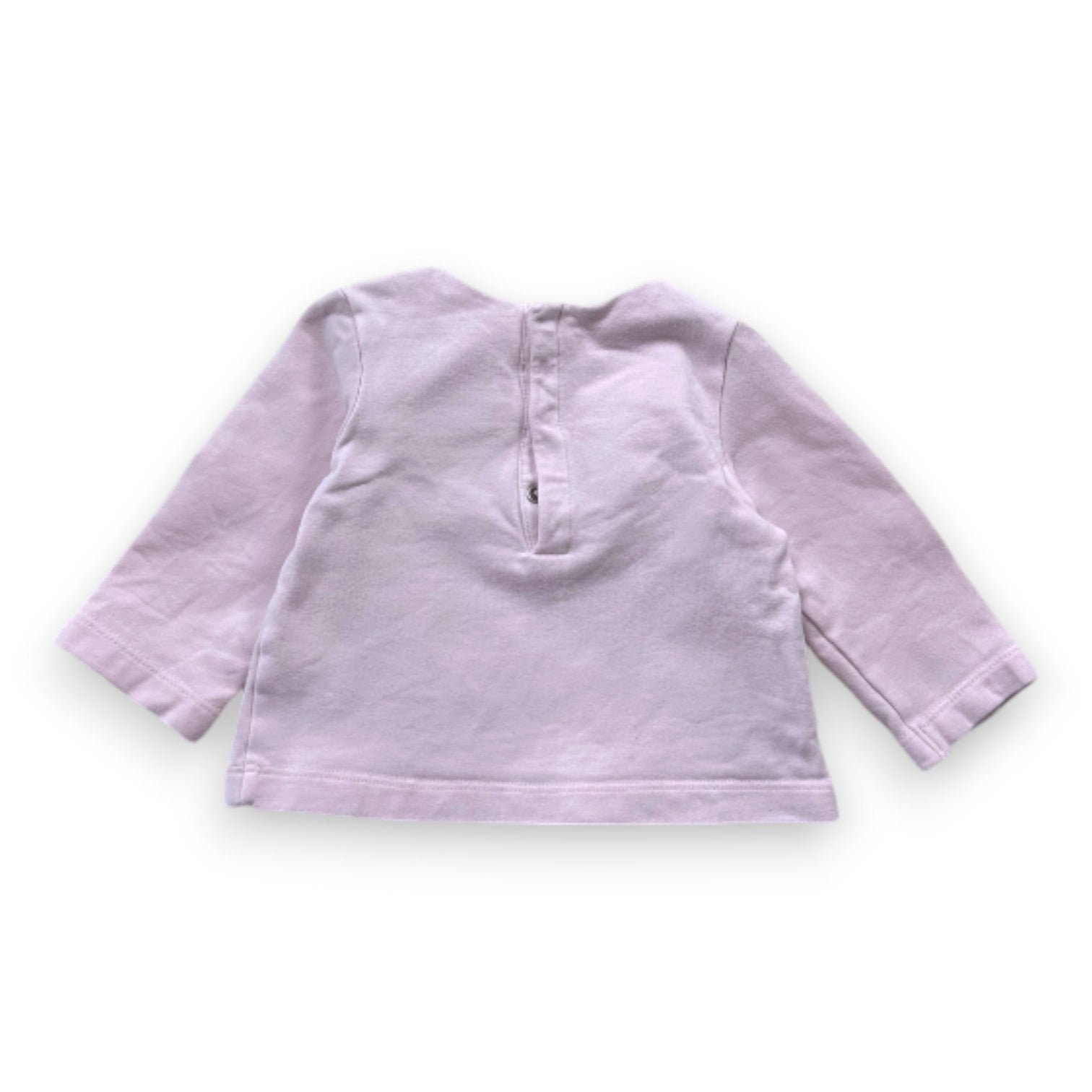 Pink baby T-shirt - 6 months JACADI - Seconde Main Pink
