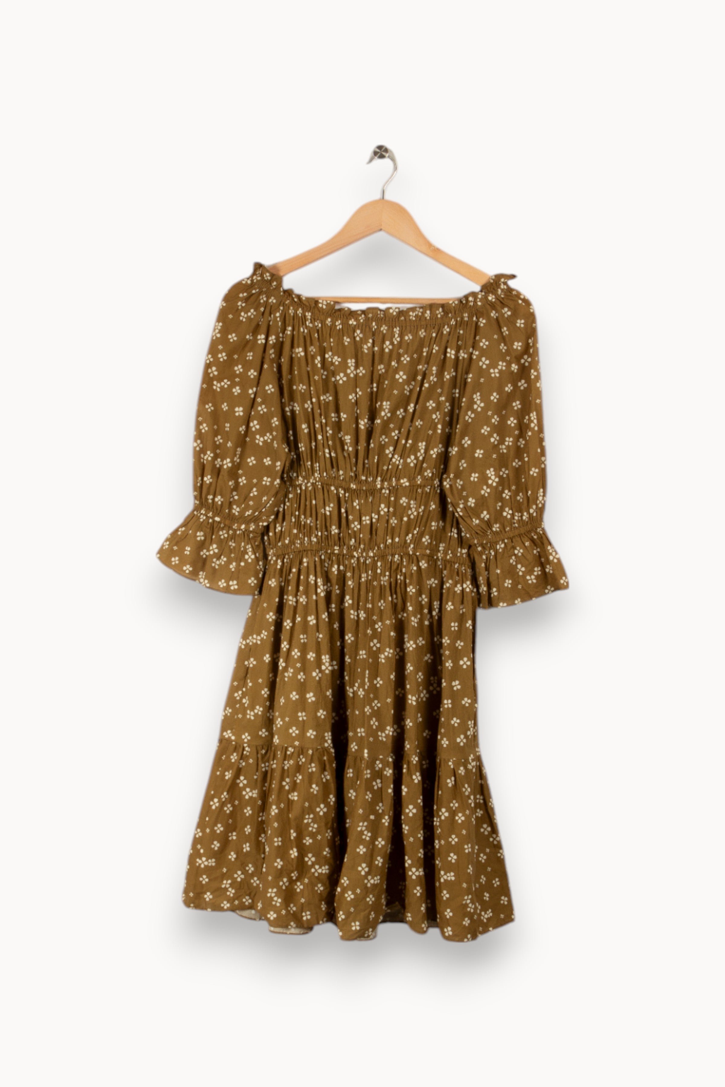 Robe ville INES DE LA FRESSANGE - Seconde main Vert