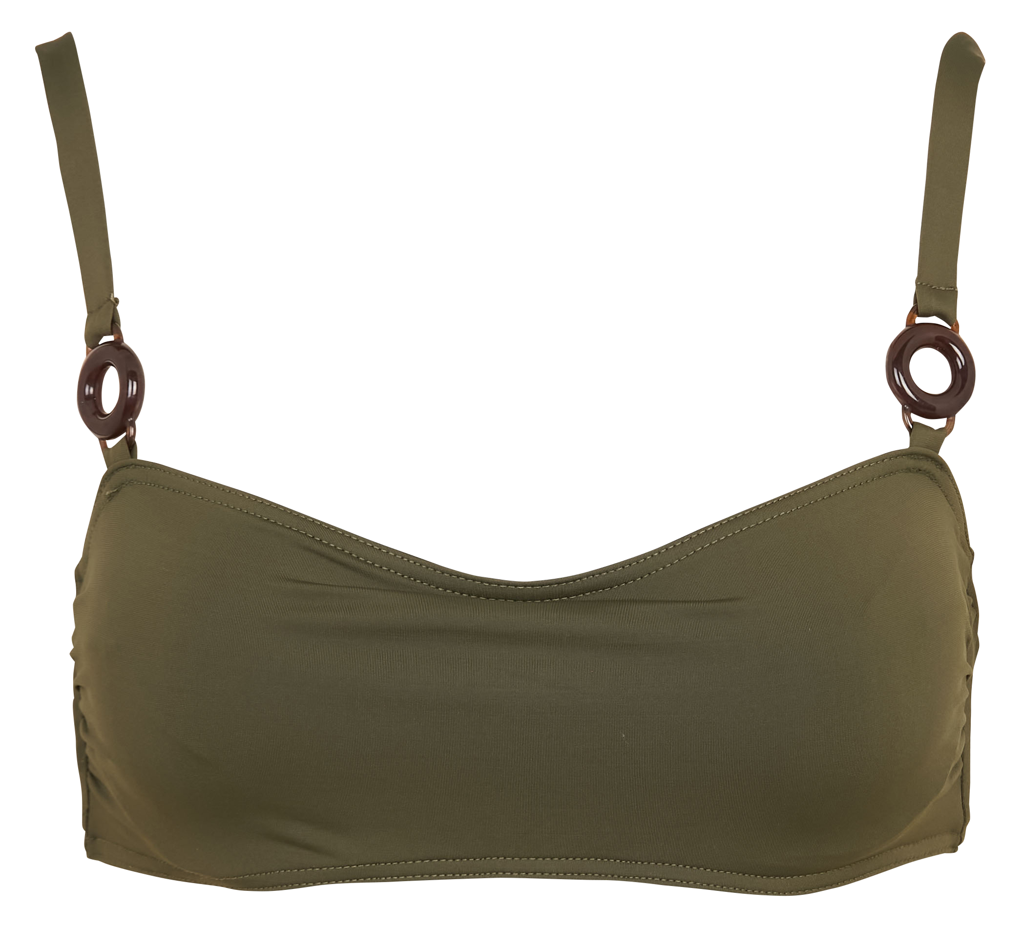 Haut de maillot de bain à bretelles LIVIA Vert