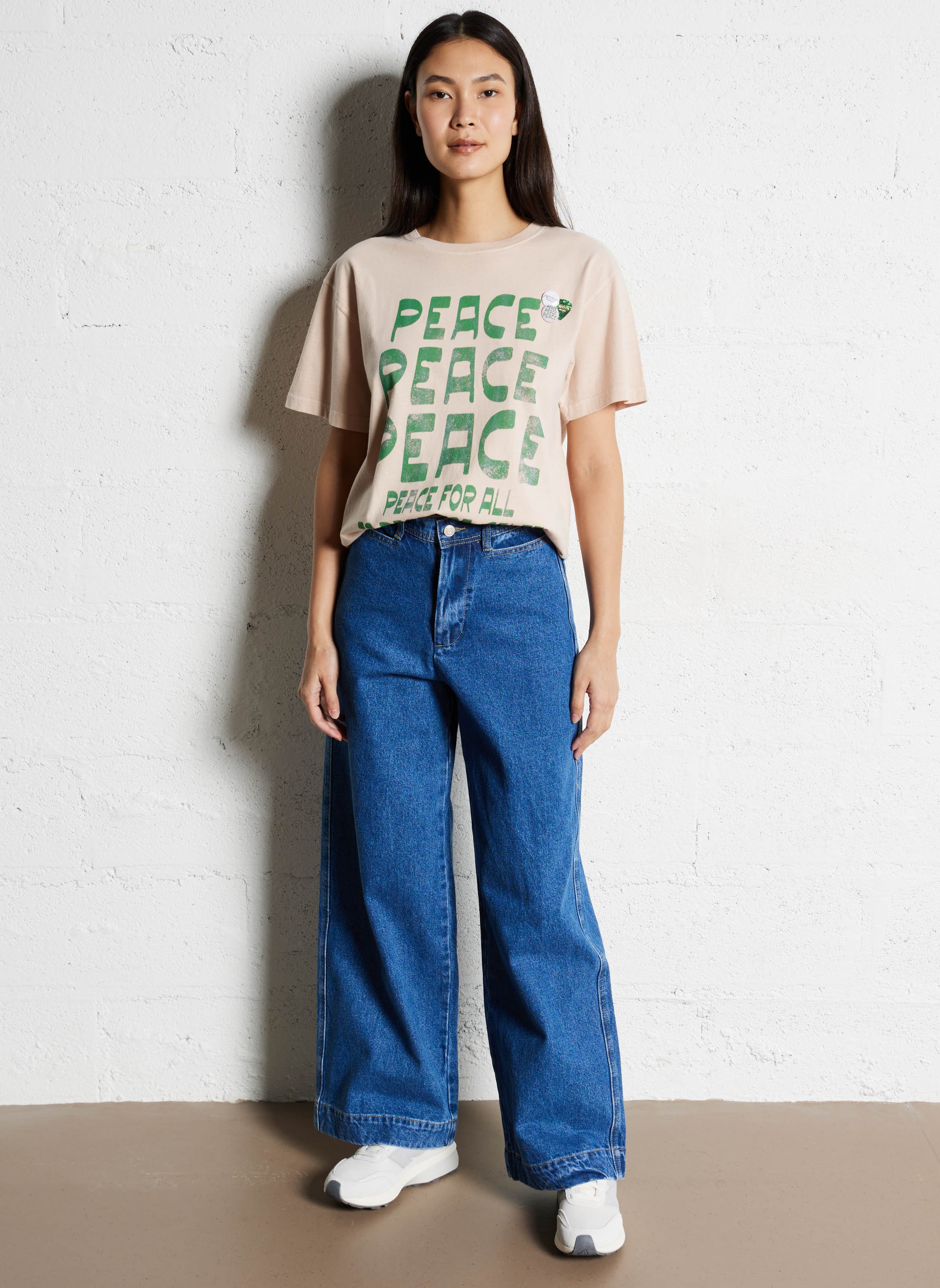 Jean large  LOLLYS LAUNDRY Bleu