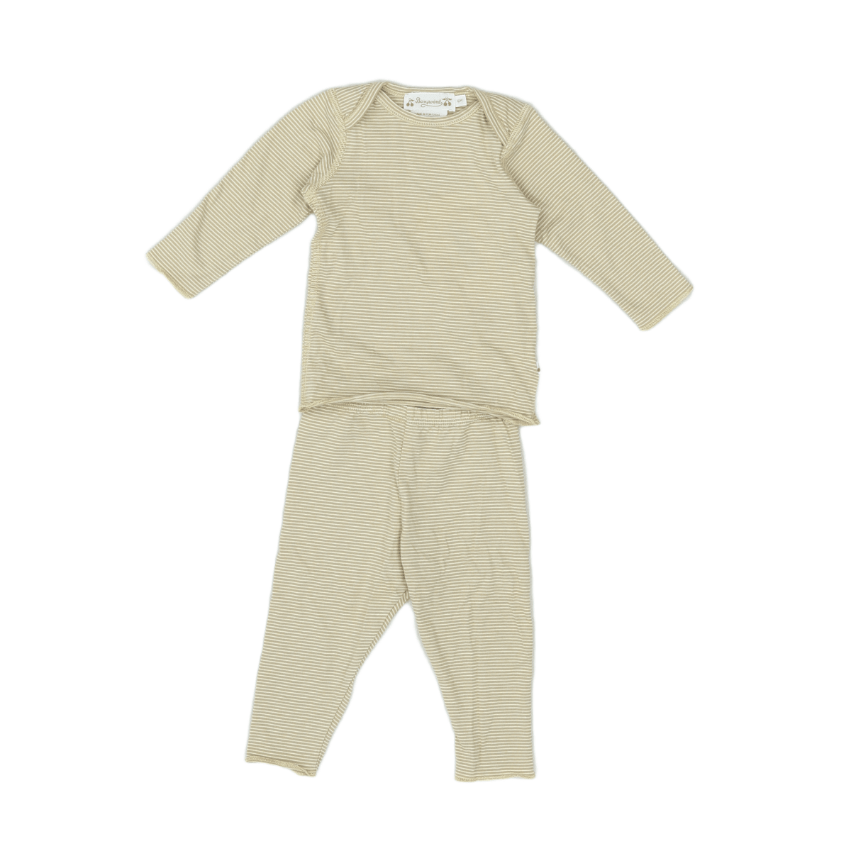 Beige Baby Pyjamas - 6 months BONPOINT - Seconde Main Beige