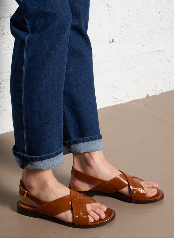 Jean droit en coton mélangé - Look 4