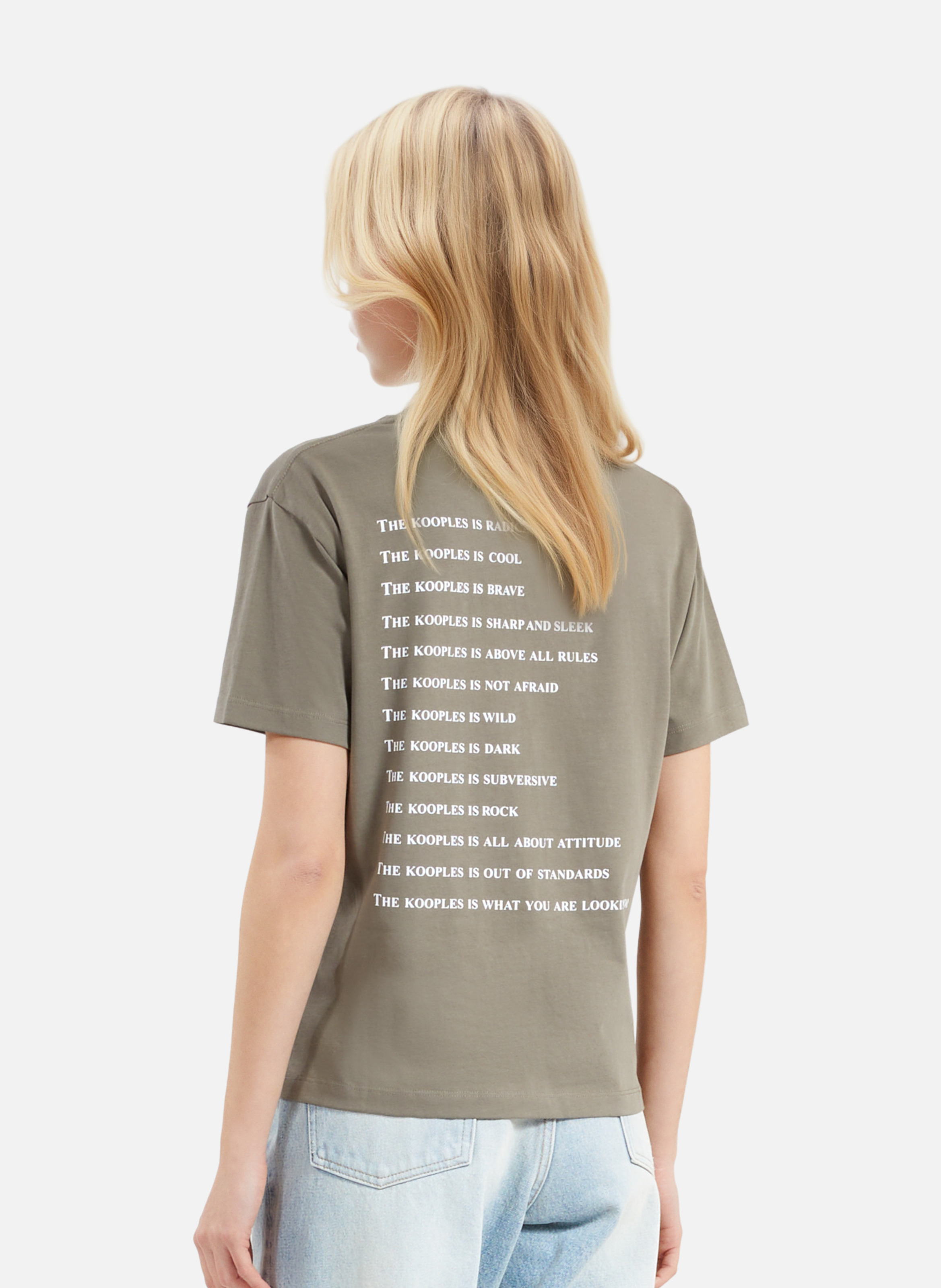 T-shirt THE KOOPLES Green